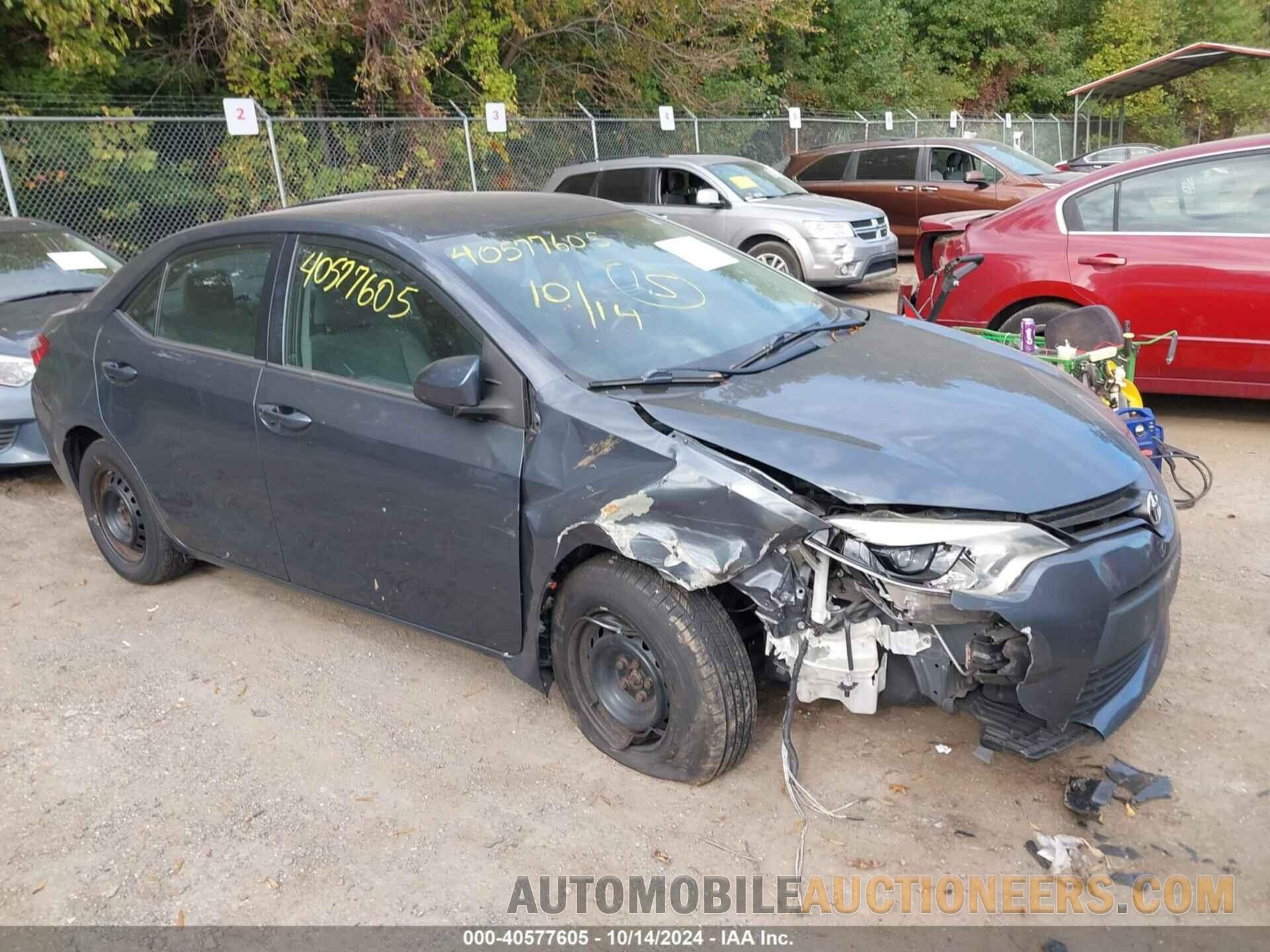 2T1BURHEXFC358223 TOYOTA COROLLA 2015