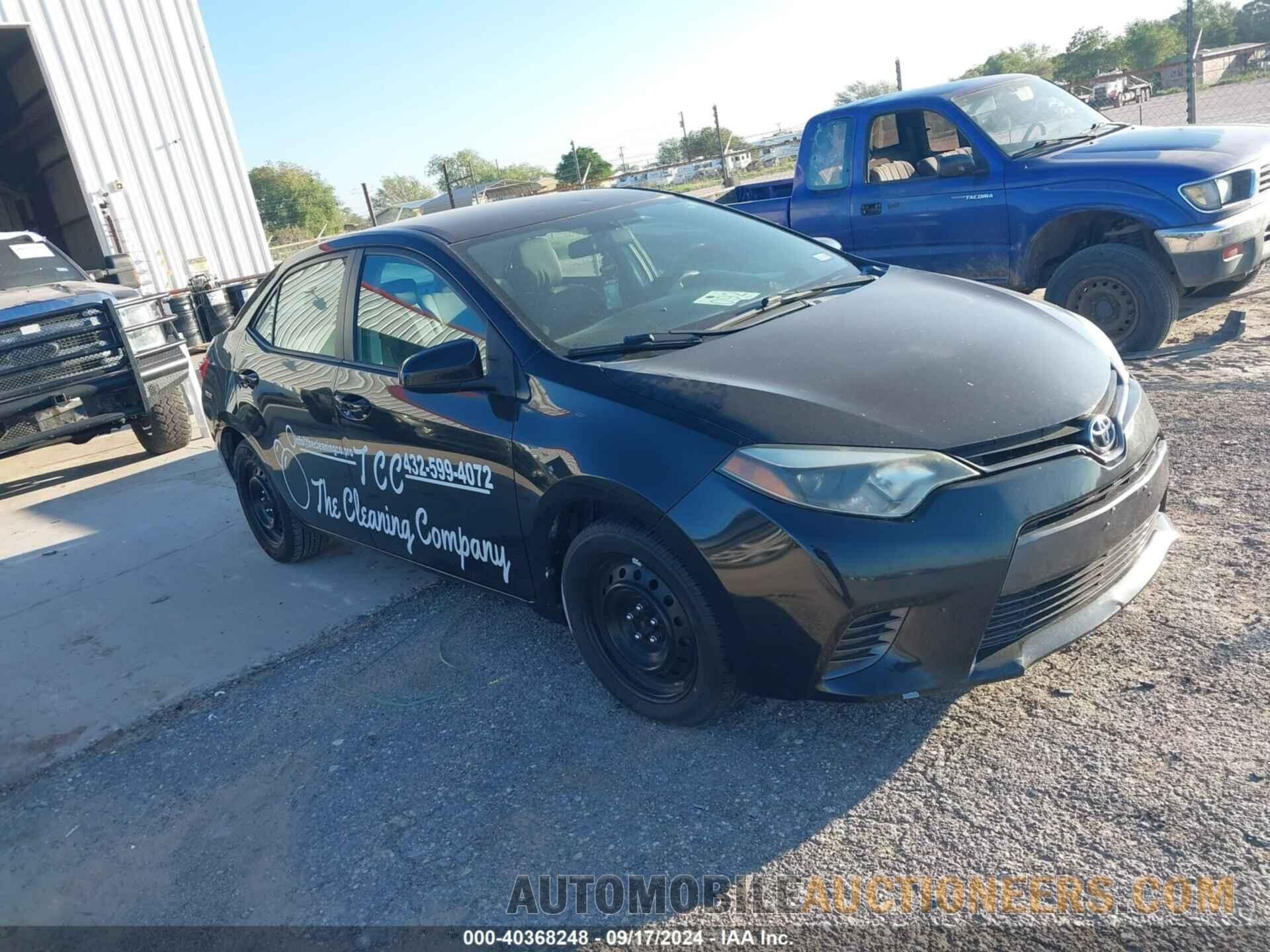 2T1BURHEXFC360859 TOYOTA COROLLA 2015