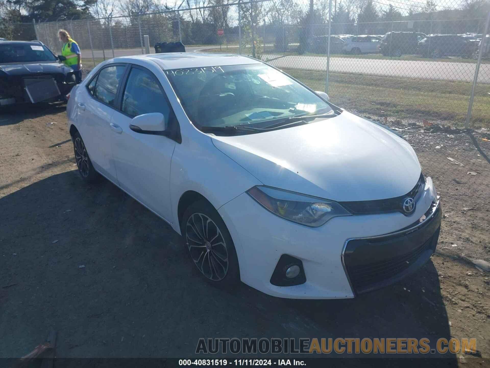 2T1BURHEXFC369285 TOYOTA COROLLA 2015