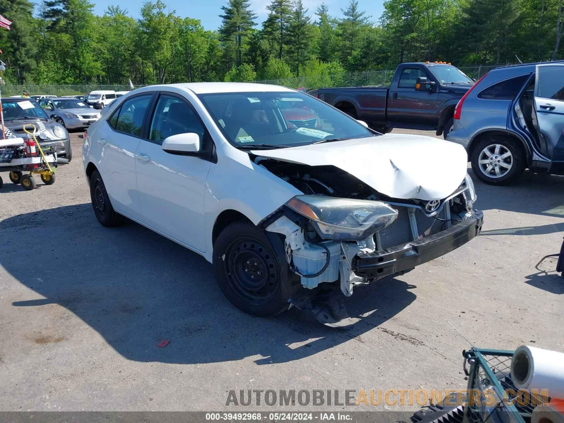 2T1BURHEXFC369822 TOYOTA COROLLA 2015