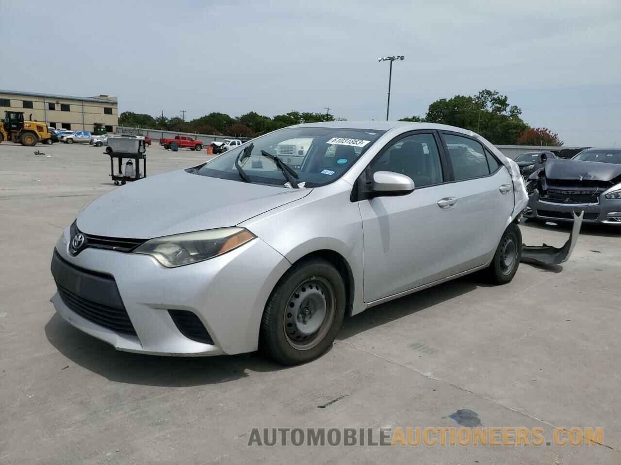 2T1BURHEXFC370033 TOYOTA COROLLA 2015