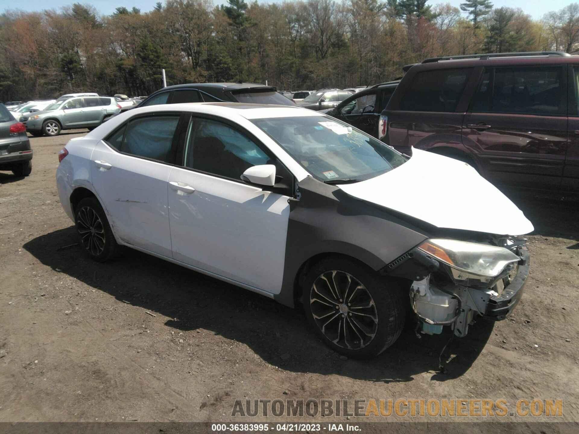 2T1BURHEXFC377726 TOYOTA COROLLA 2015