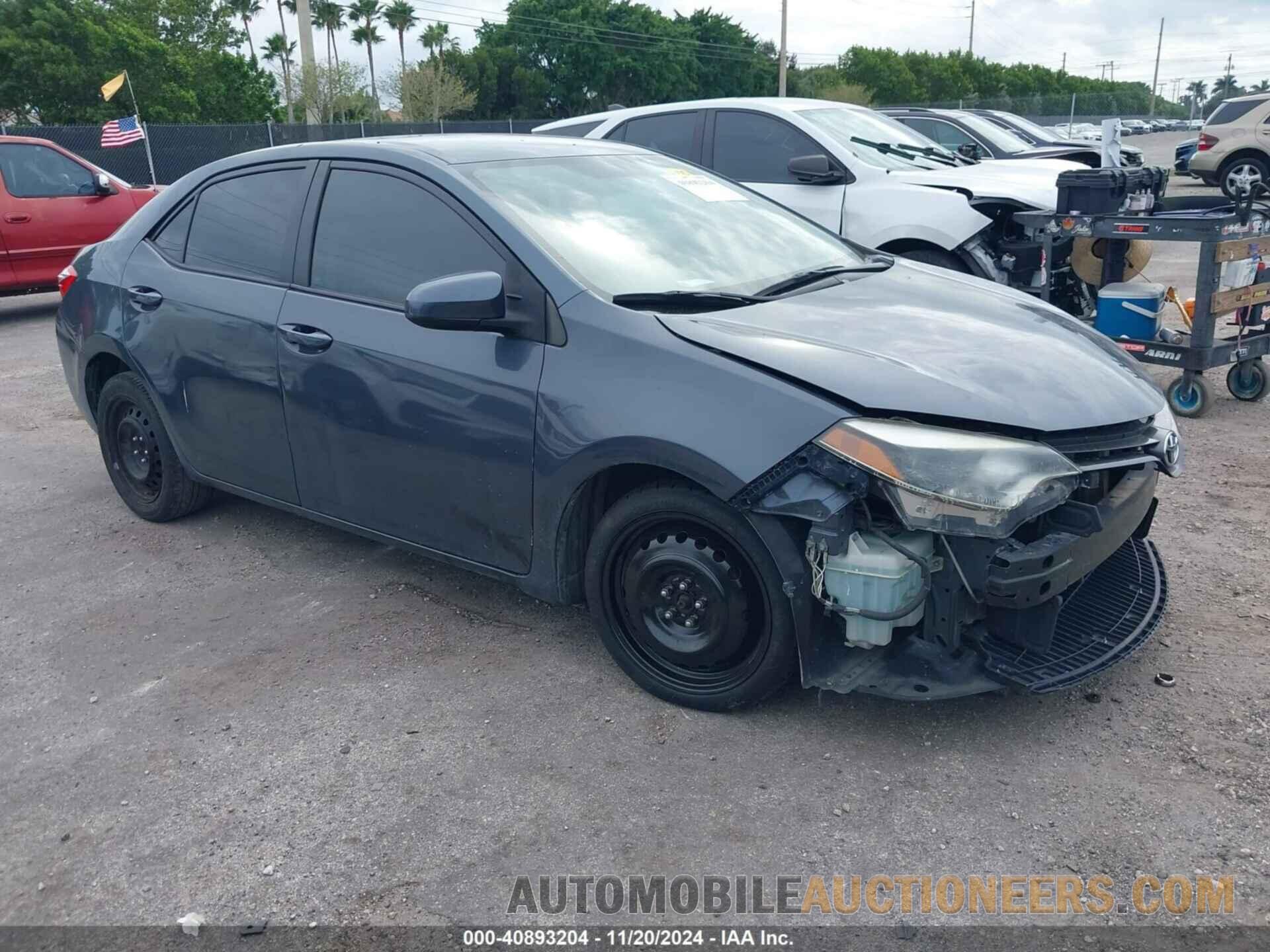 2T1BURHEXFC382943 TOYOTA COROLLA 2015