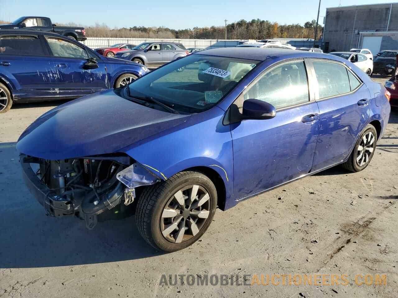 2T1BURHEXFC386281 TOYOTA COROLLA 2015