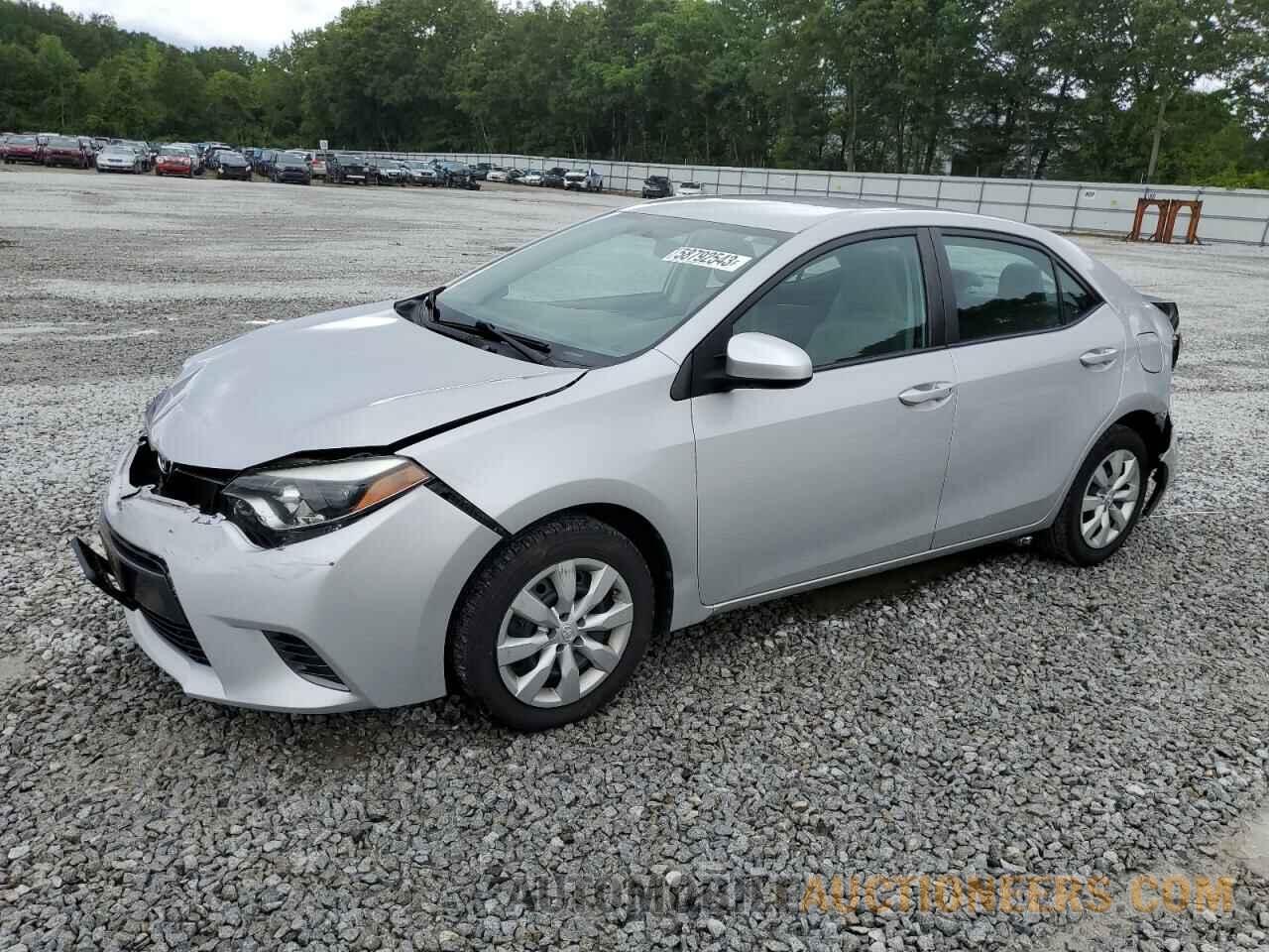 2T1BURHEXFC387611 TOYOTA COROLLA 2015