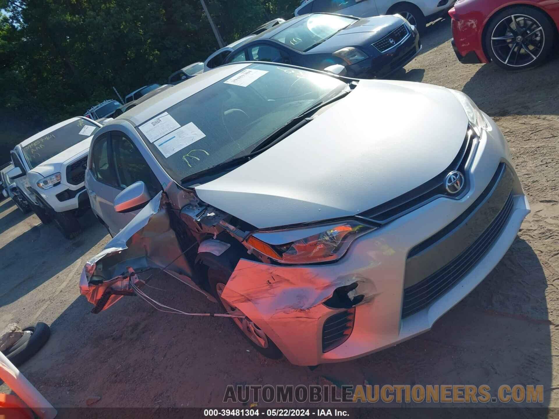 2T1BURHEXFC390573 TOYOTA COROLLA 2015