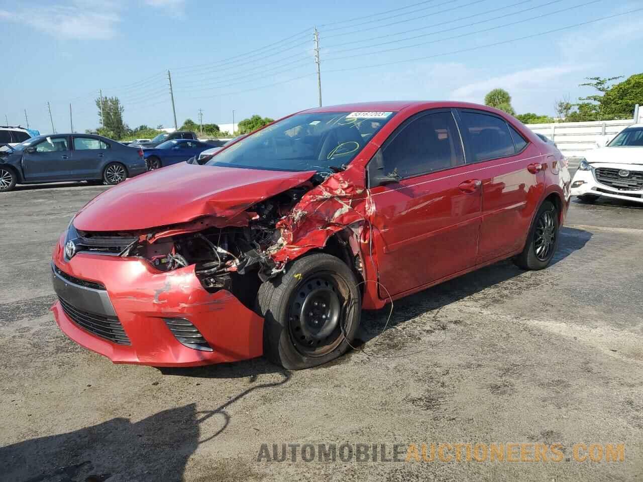 2T1BURHEXFC391139 TOYOTA COROLLA 2015