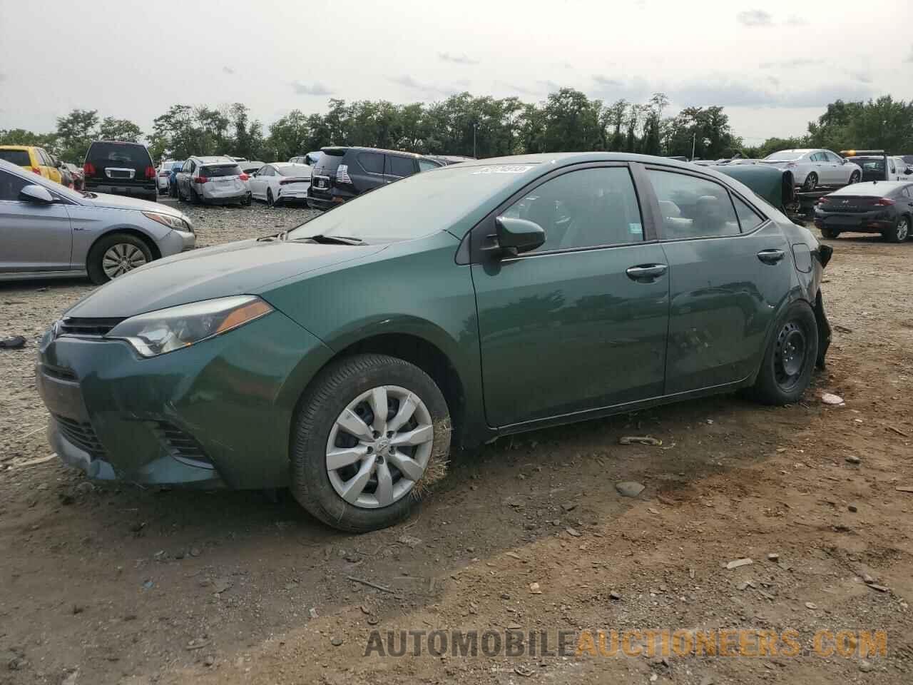 2T1BURHEXFC392372 TOYOTA COROLLA 2015