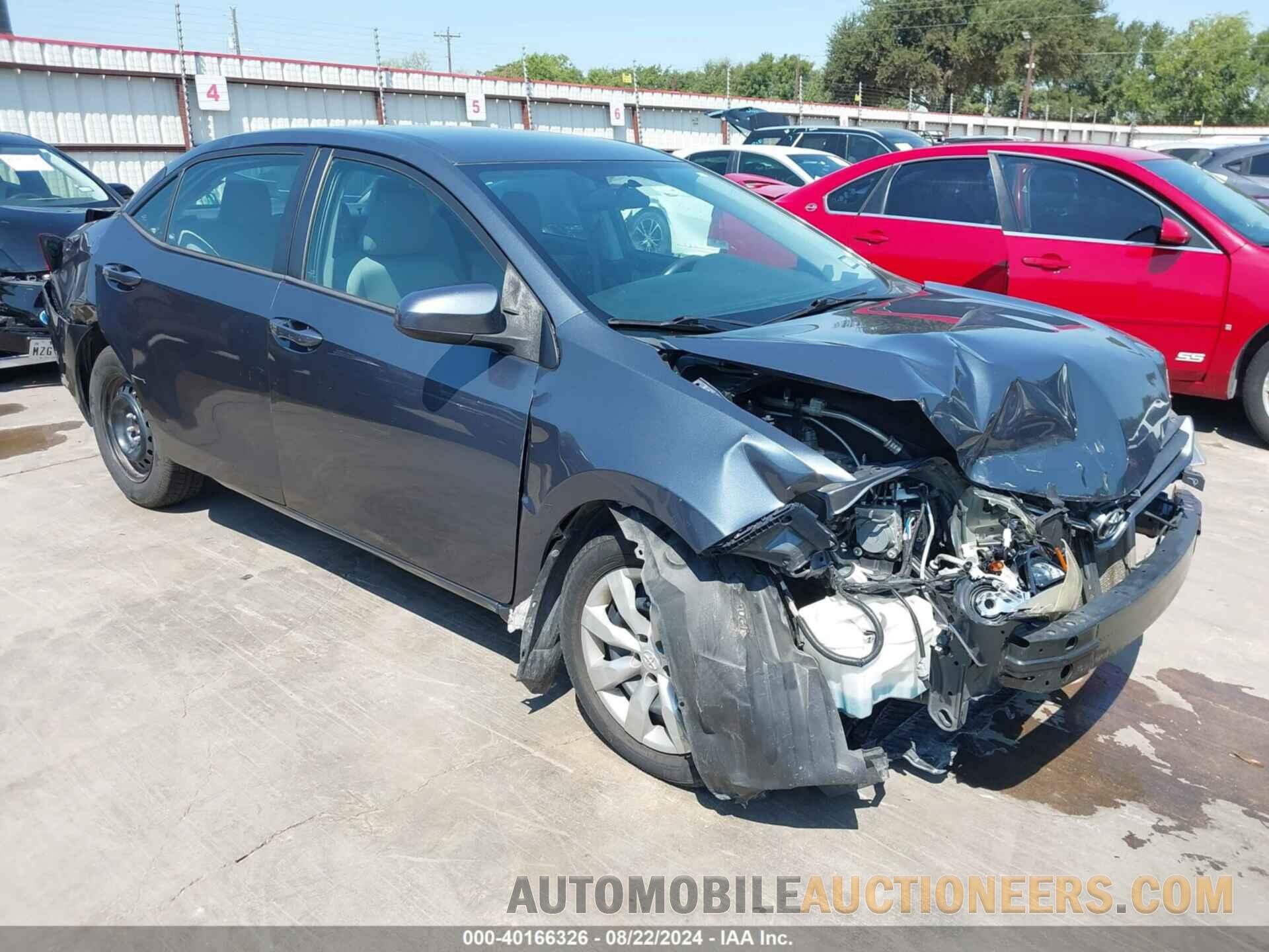 2T1BURHEXFC400390 TOYOTA COROLLA 2015