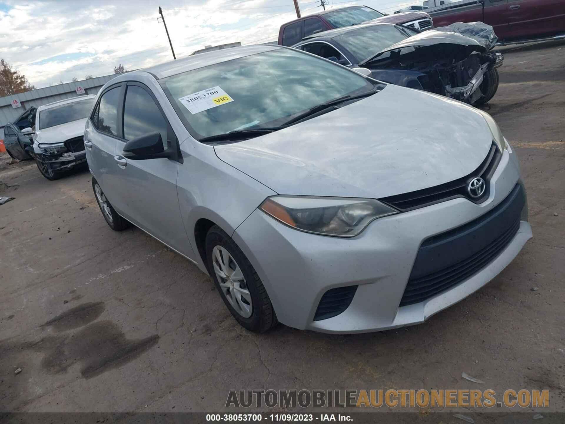 2T1BURHEXFC403516 TOYOTA COROLLA 2015