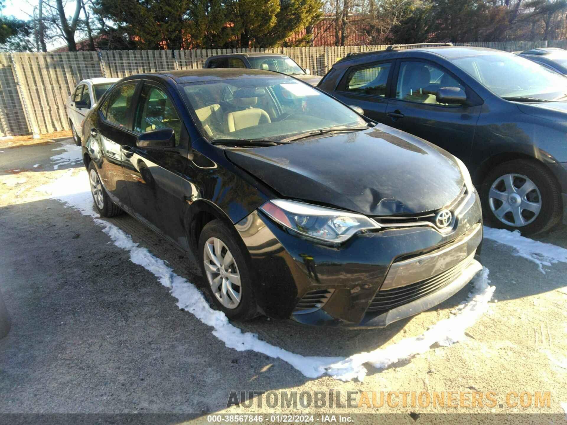 2T1BURHEXFC412314 TOYOTA COROLLA 2015