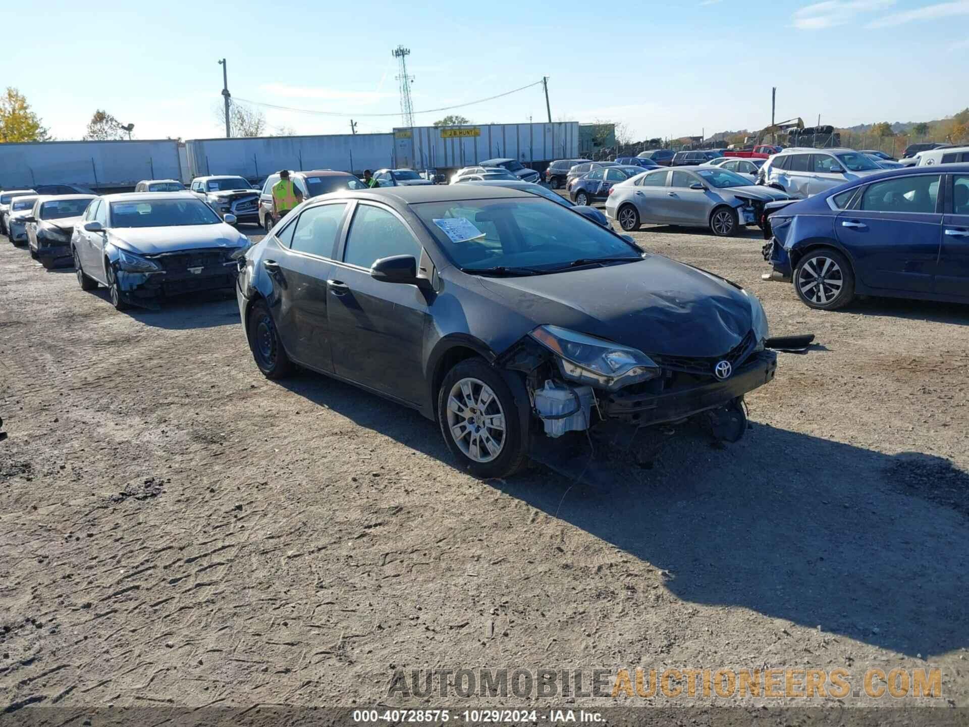 2T1BURHEXFC414600 TOYOTA COROLLA 2015