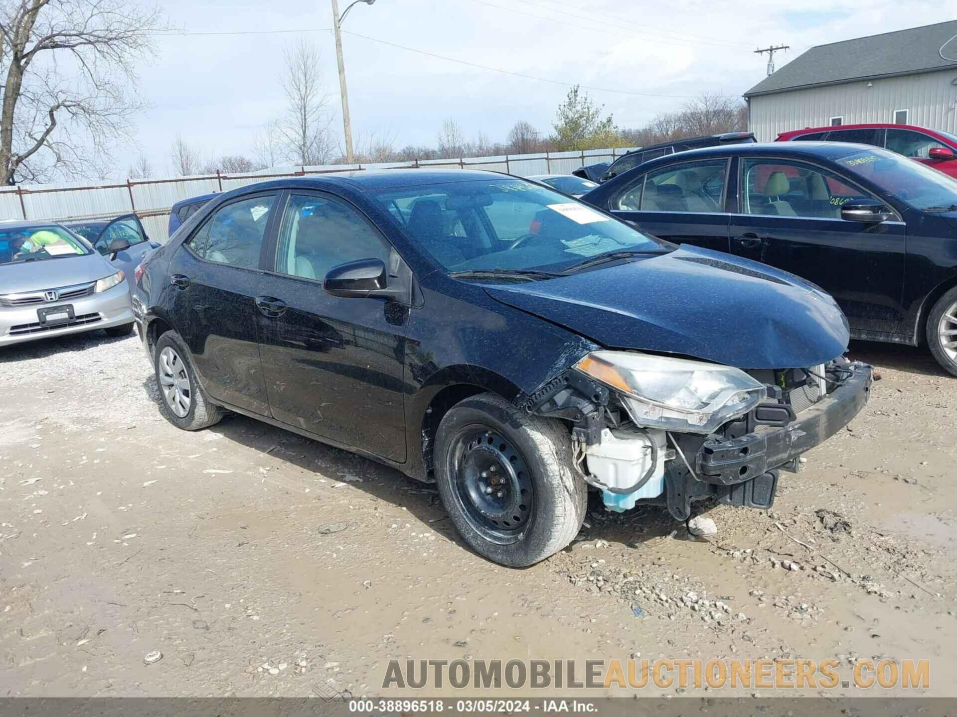 2T1BURHEXFC416279 TOYOTA COROLLA 2015