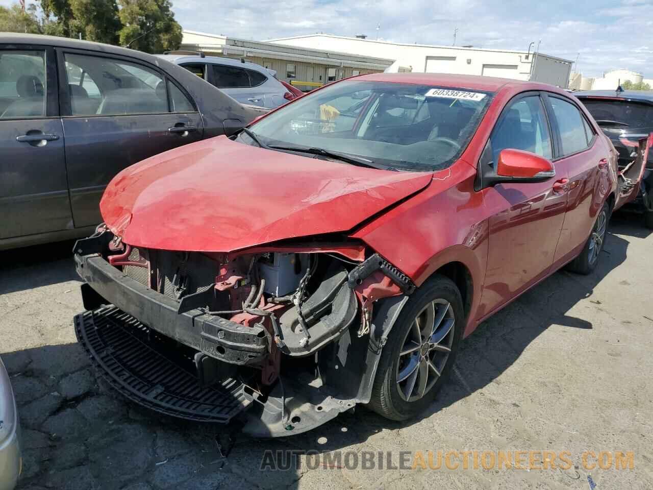 2T1BURHEXFC416346 TOYOTA COROLLA 2015