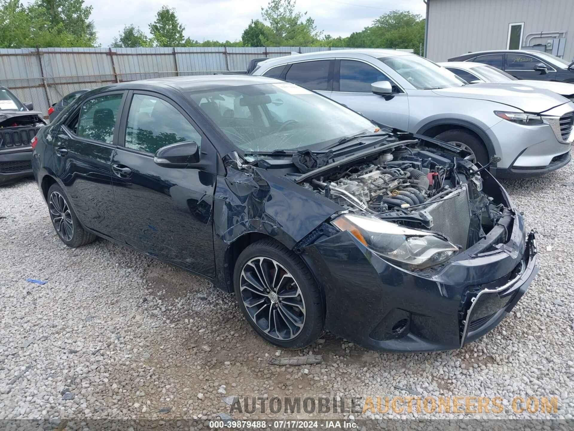 2T1BURHEXFC421675 TOYOTA COROLLA 2015