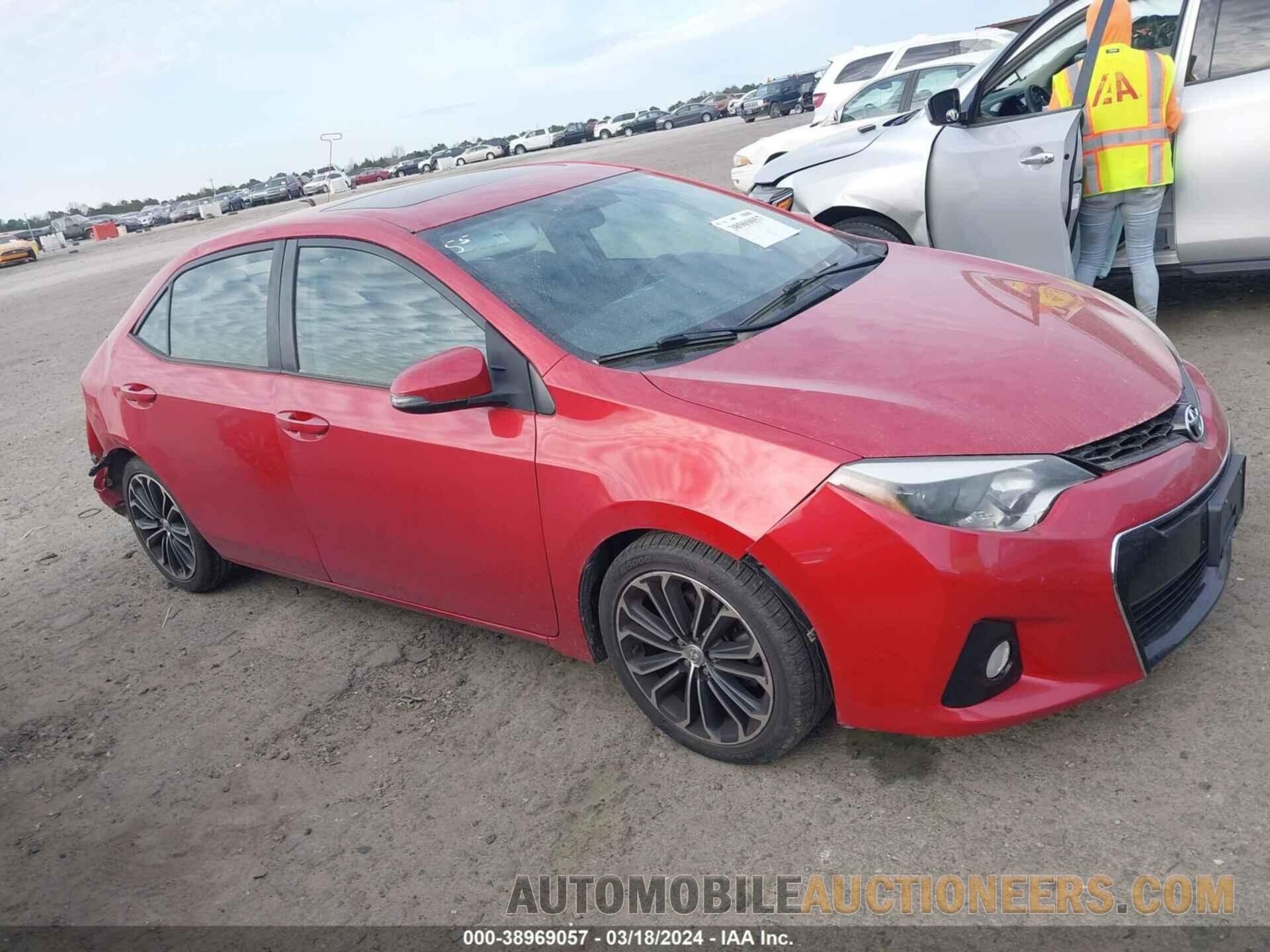 2T1BURHEXFC425354 TOYOTA COROLLA 2015