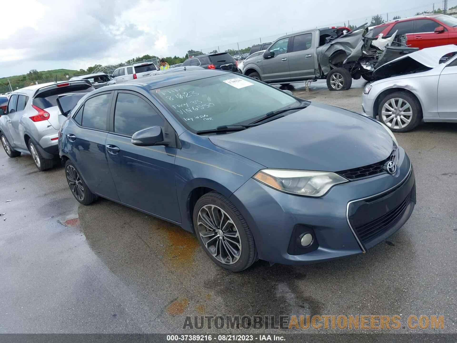 2T1BURHEXFC436550 TOYOTA COROLLA 2015