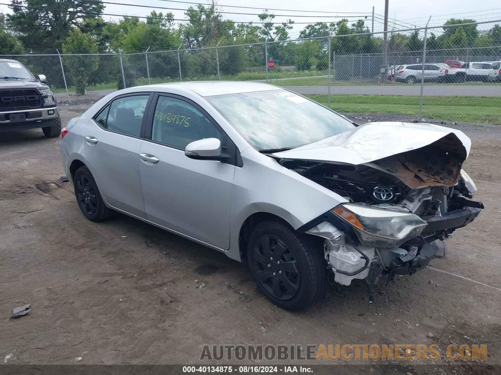 2T1BURHEXFC437696 TOYOTA COROLLA 2015