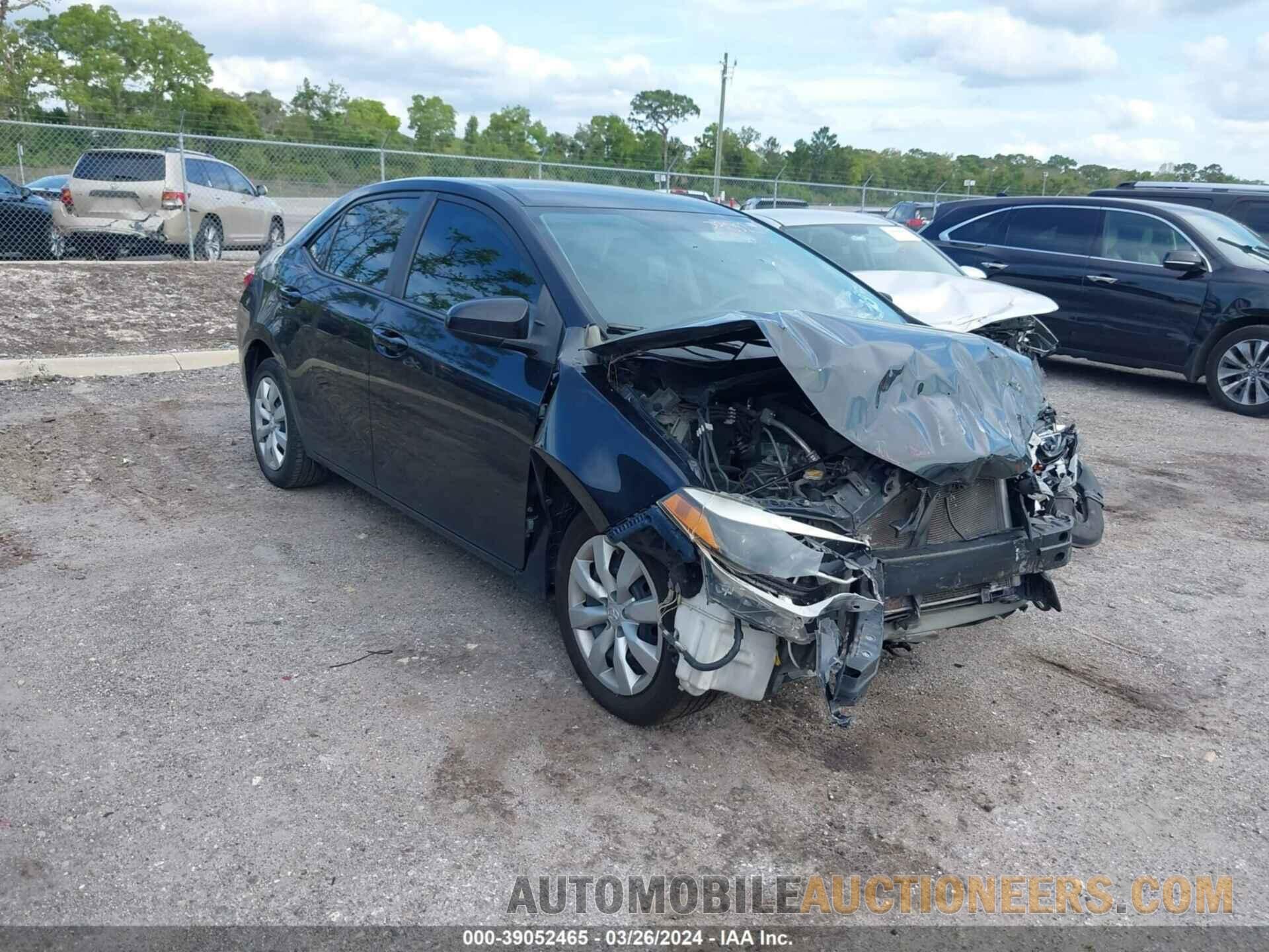 2T1BURHEXFC442249 TOYOTA COROLLA 2015