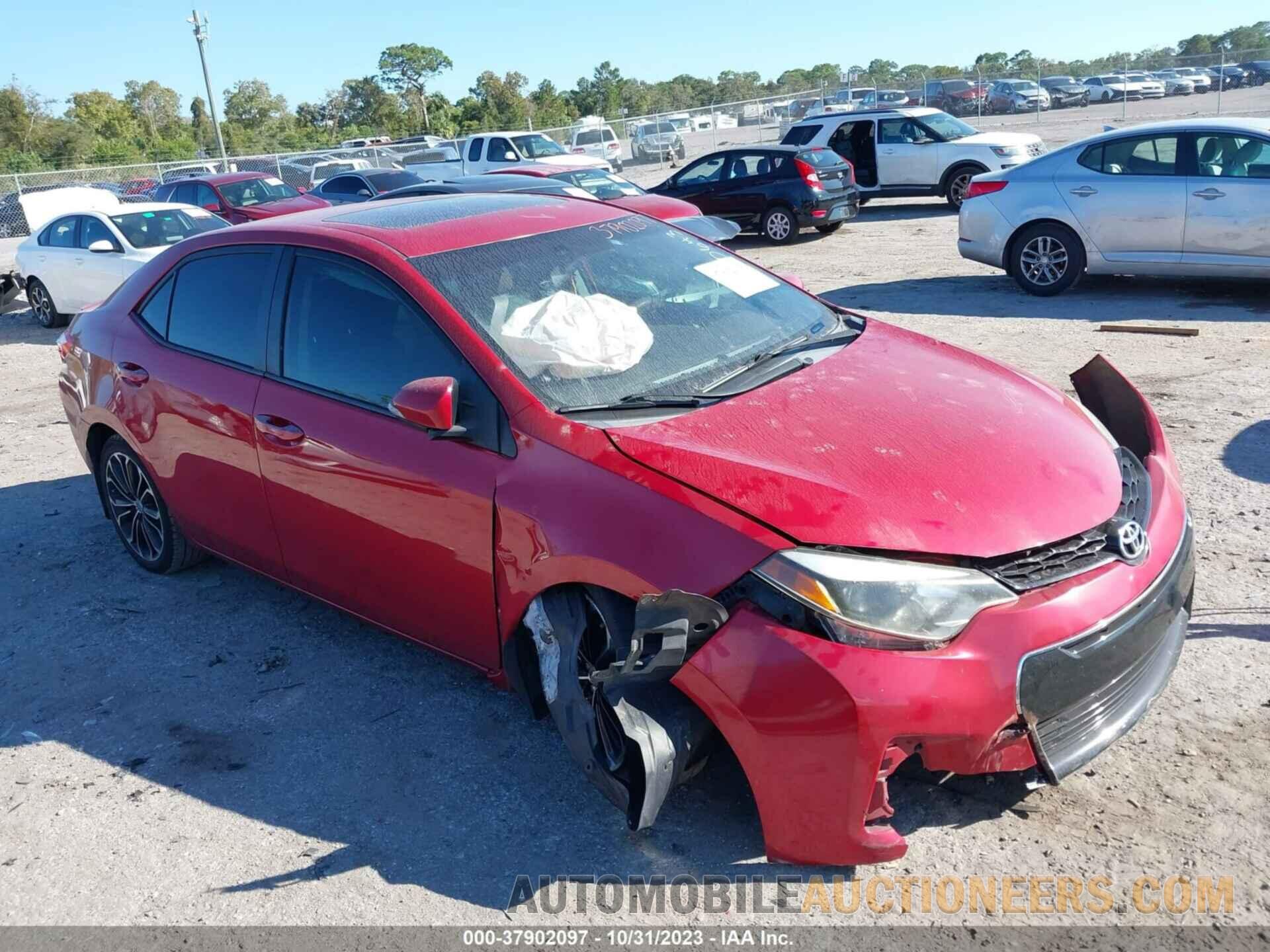 2T1BURHEXFC450643 TOYOTA COROLLA 2015