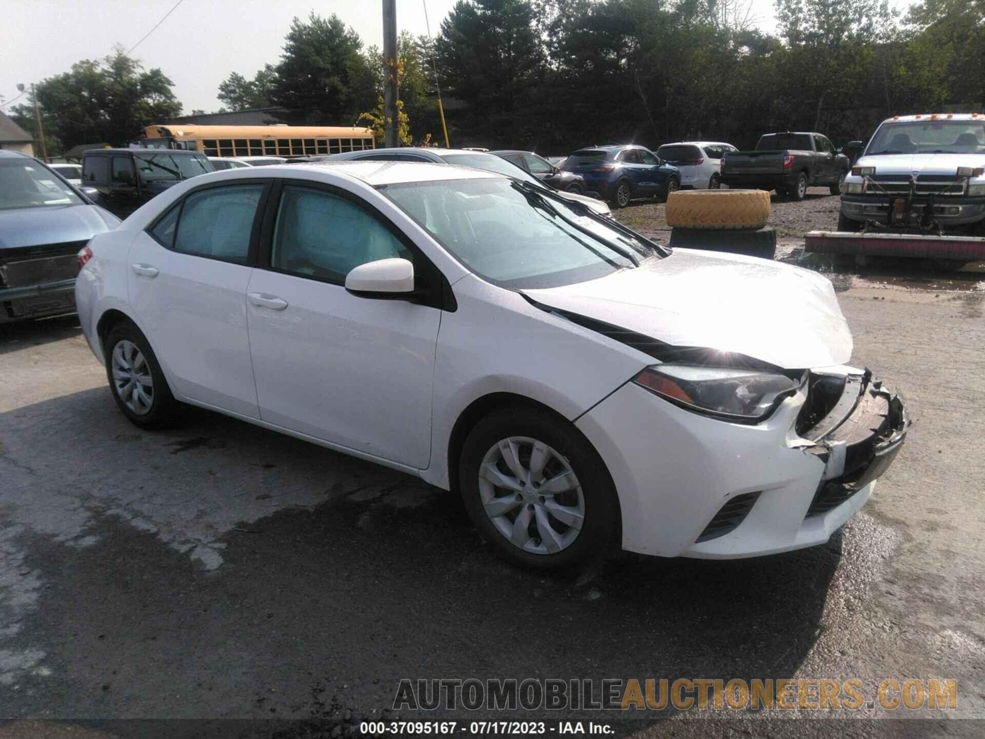 2T1BURHEXFC468284 TOYOTA COROLLA 2015