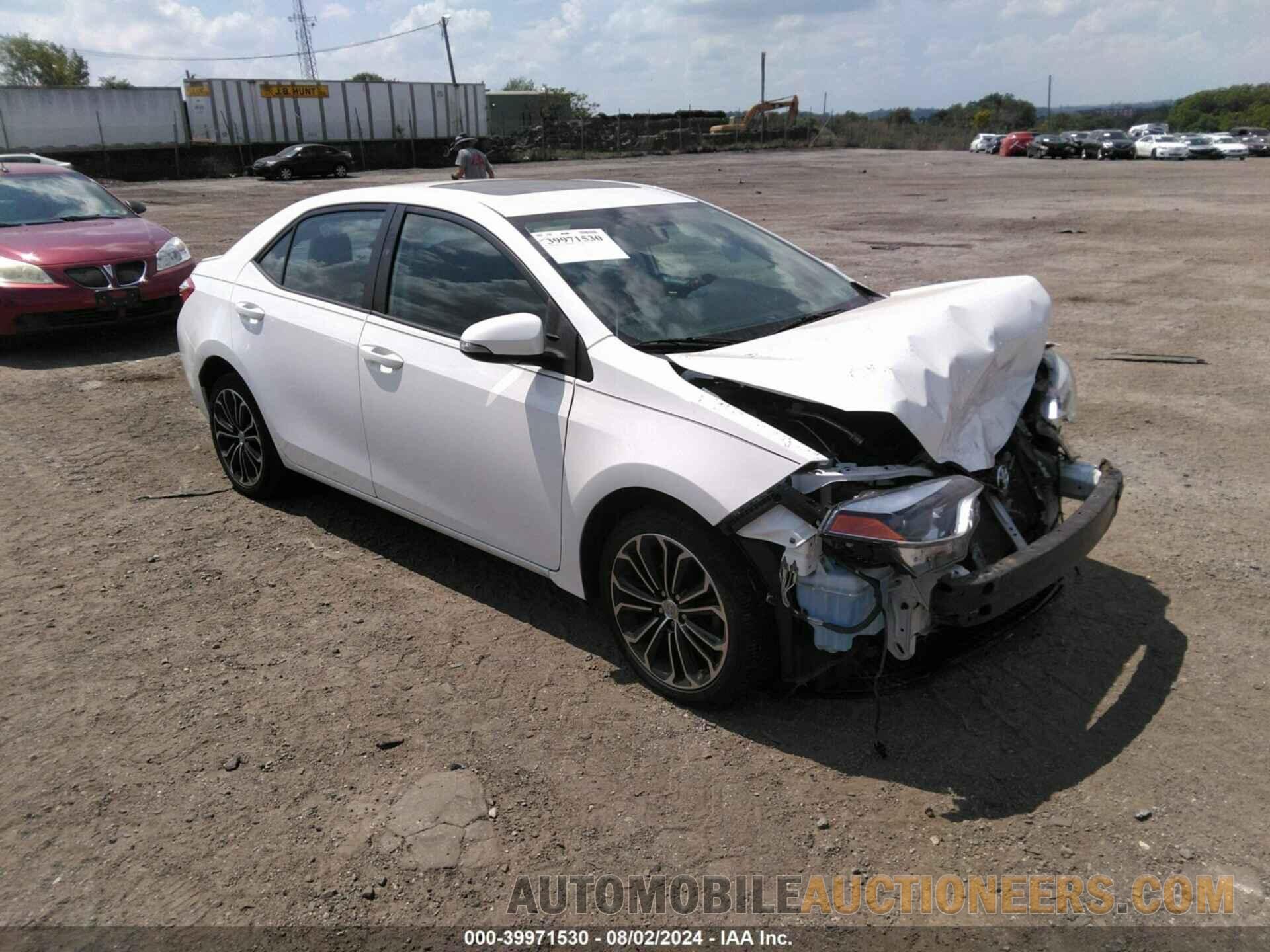 2T1BURHEXFC477650 TOYOTA COROLLA 2015