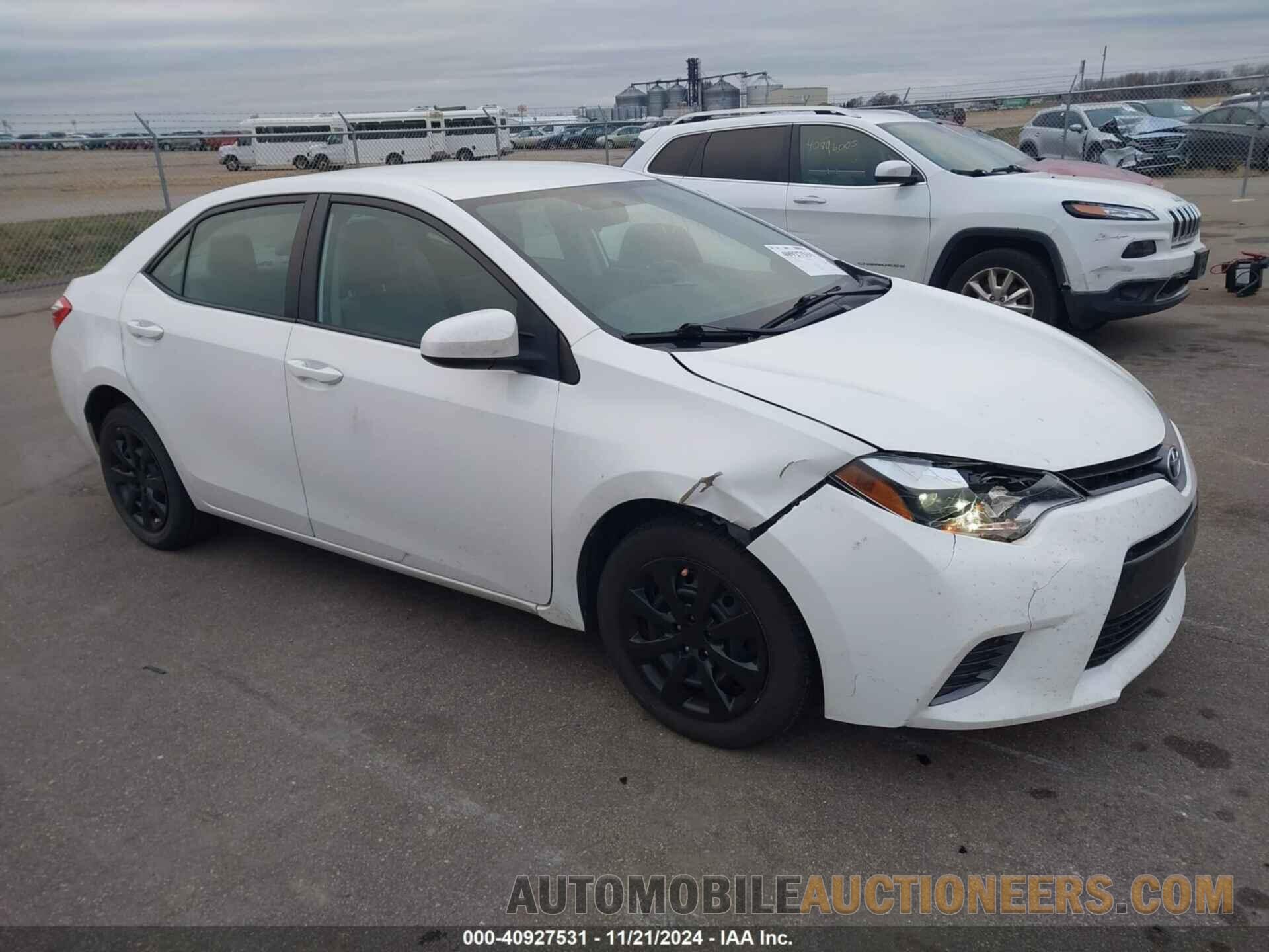 2T1BURHEXFC478894 TOYOTA COROLLA 2015