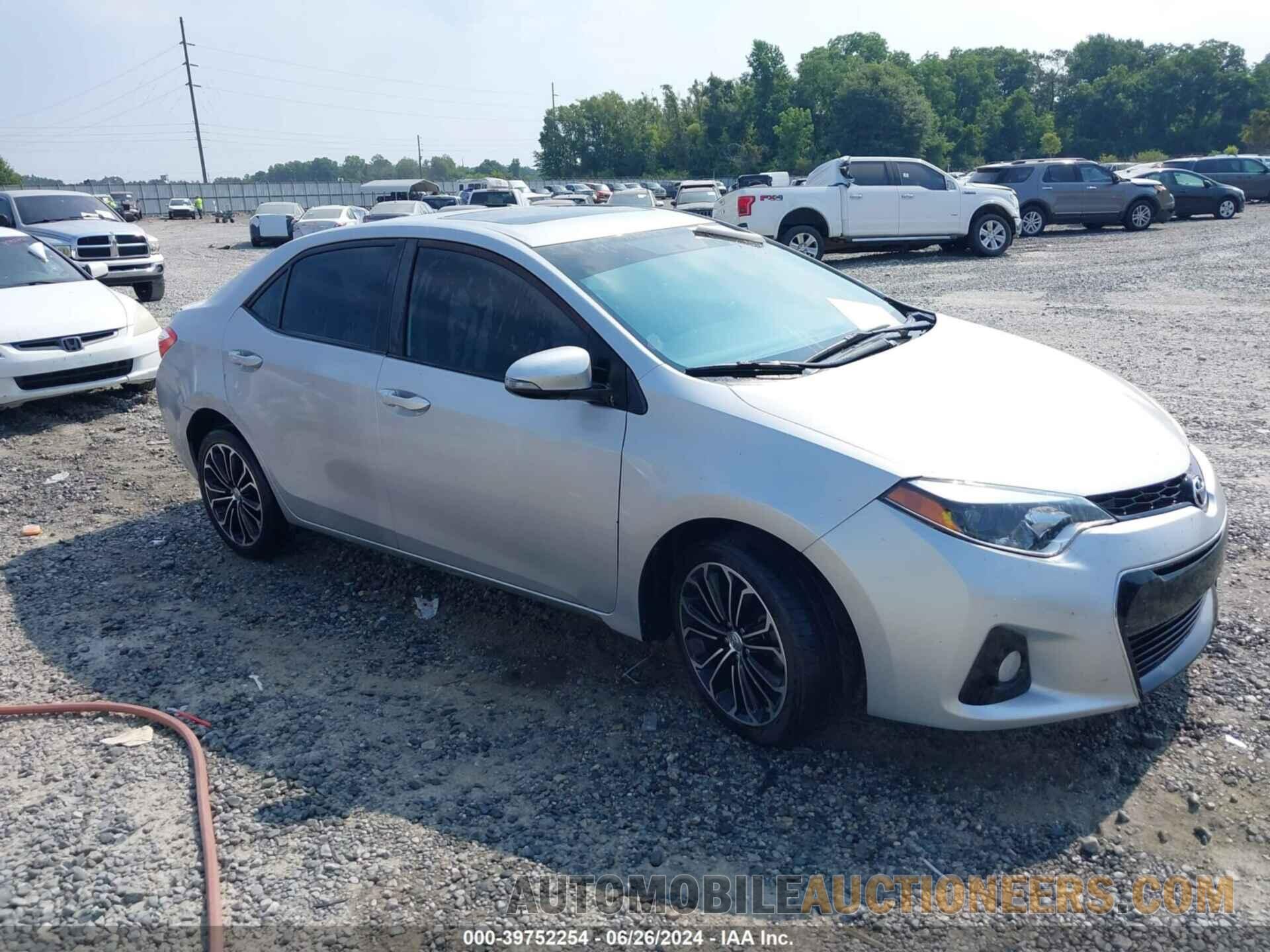 2T1BURHEXGC496829 TOYOTA COROLLA 2016