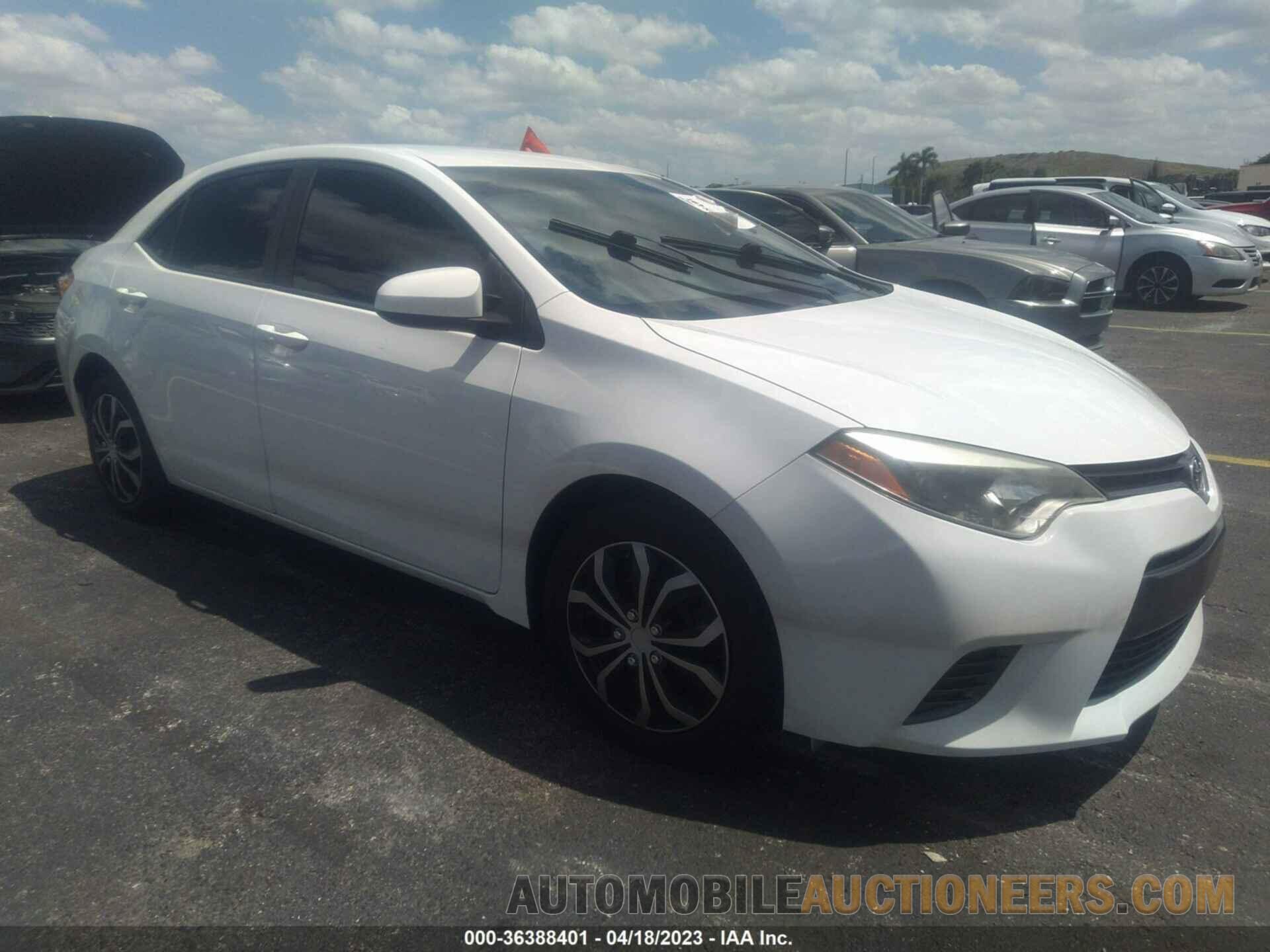 2T1BURHEXGC521731 TOYOTA COROLLA 2016