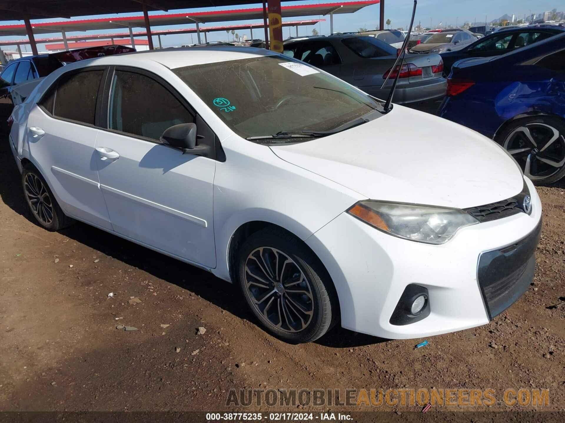 2T1BURHEXGC536519 TOYOTA COROLLA 2016