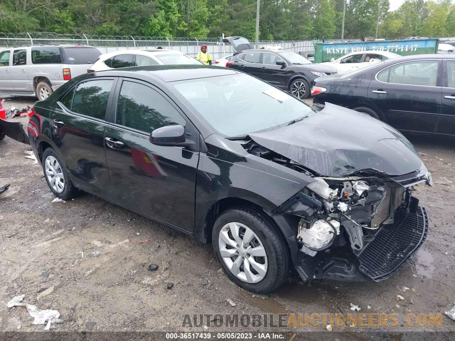 2T1BURHEXGC554406 TOYOTA COROLLA 2016