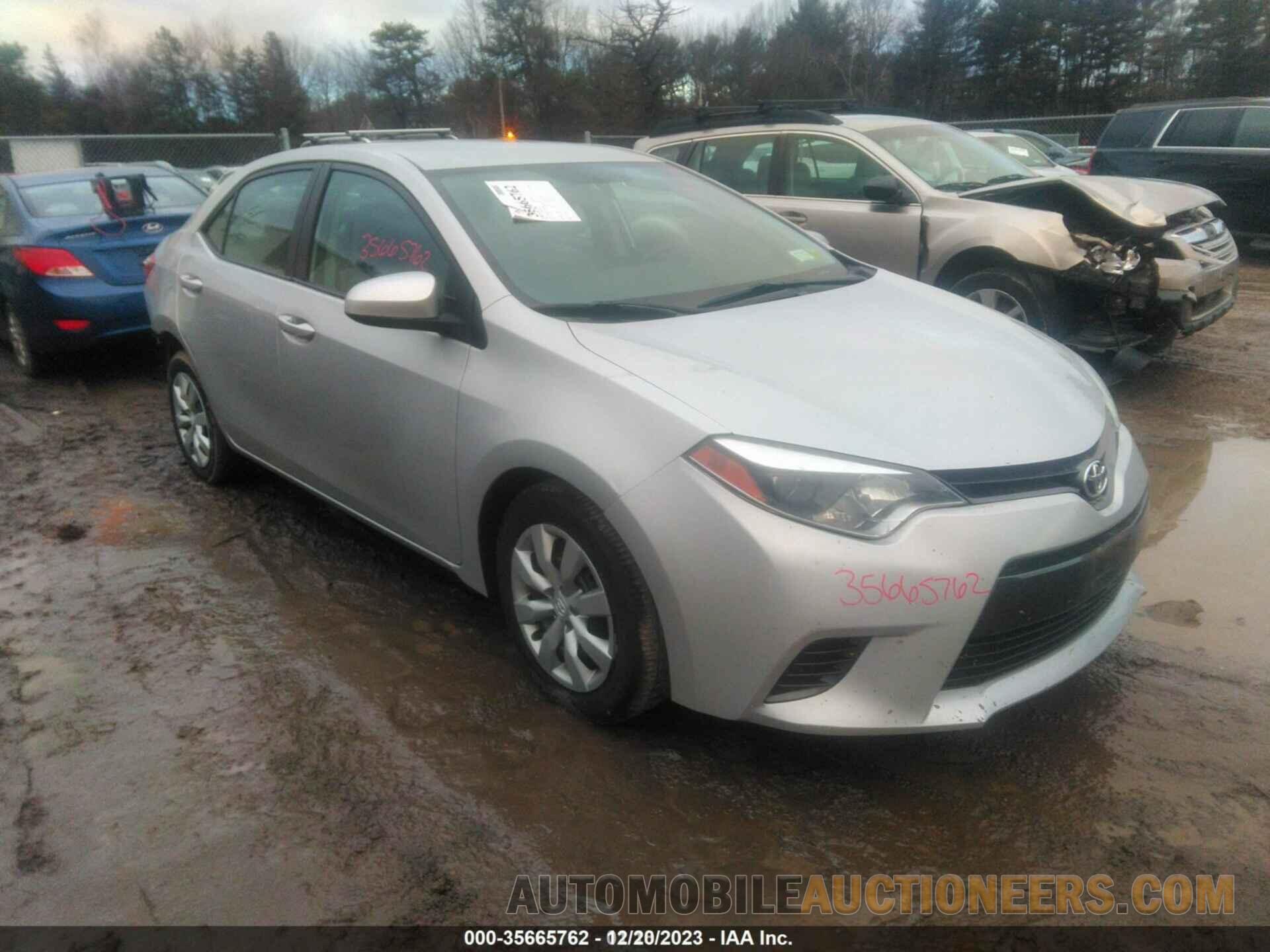 2T1BURHEXGC563834 TOYOTA COROLLA 2016