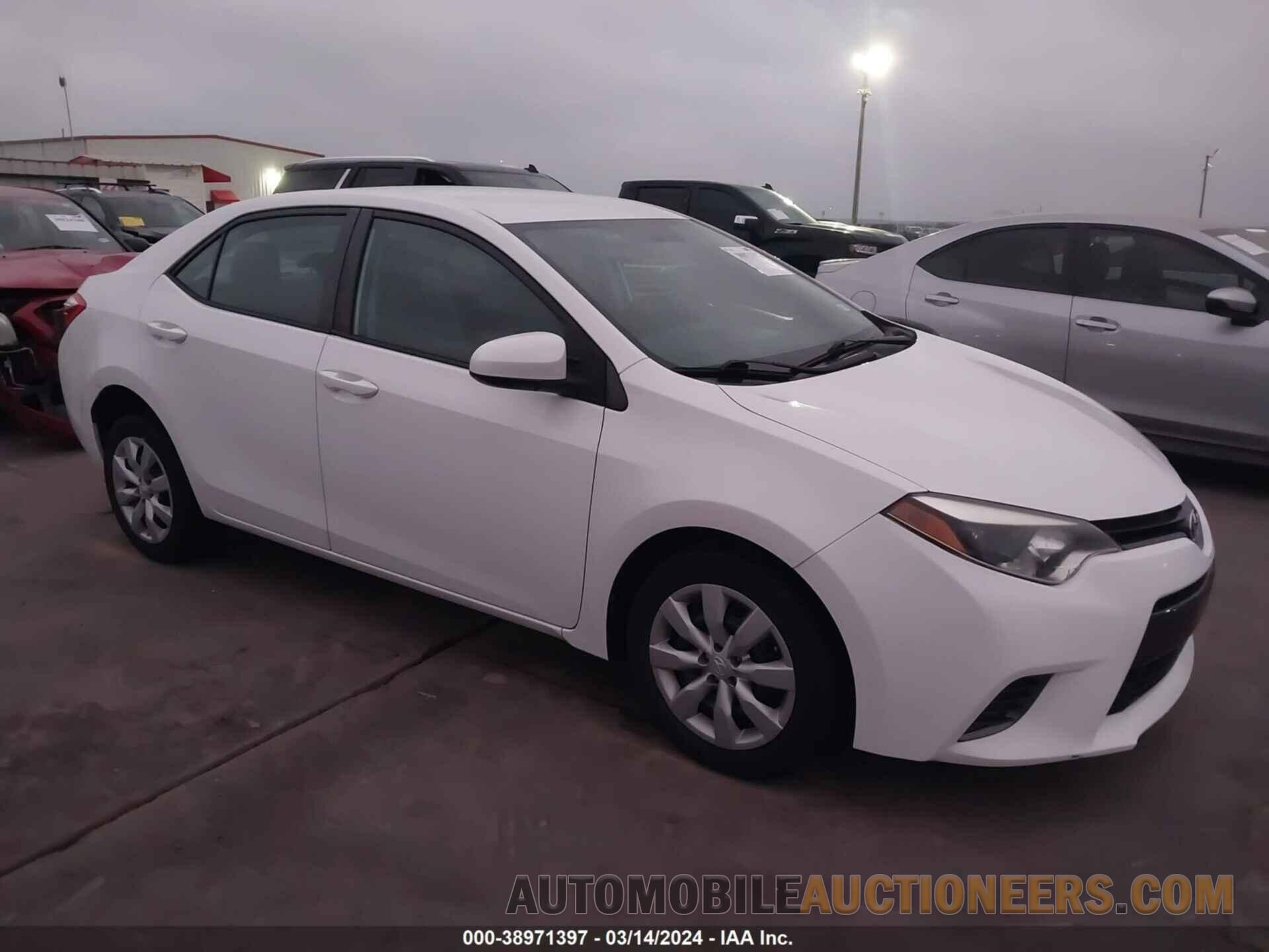 2T1BURHEXGC565390 TOYOTA COROLLA 2016