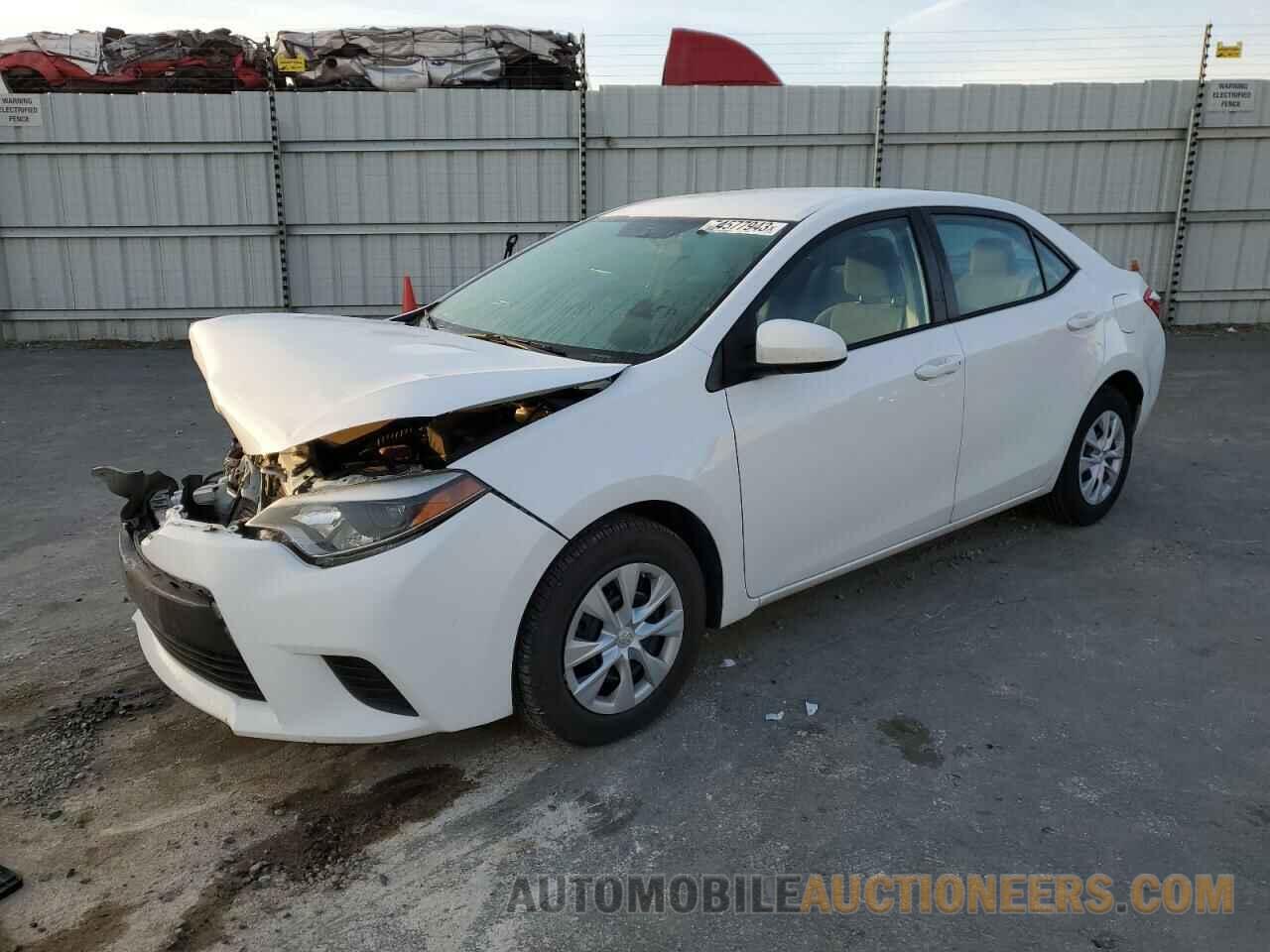 2T1BURHEXGC569584 TOYOTA COROLLA 2016