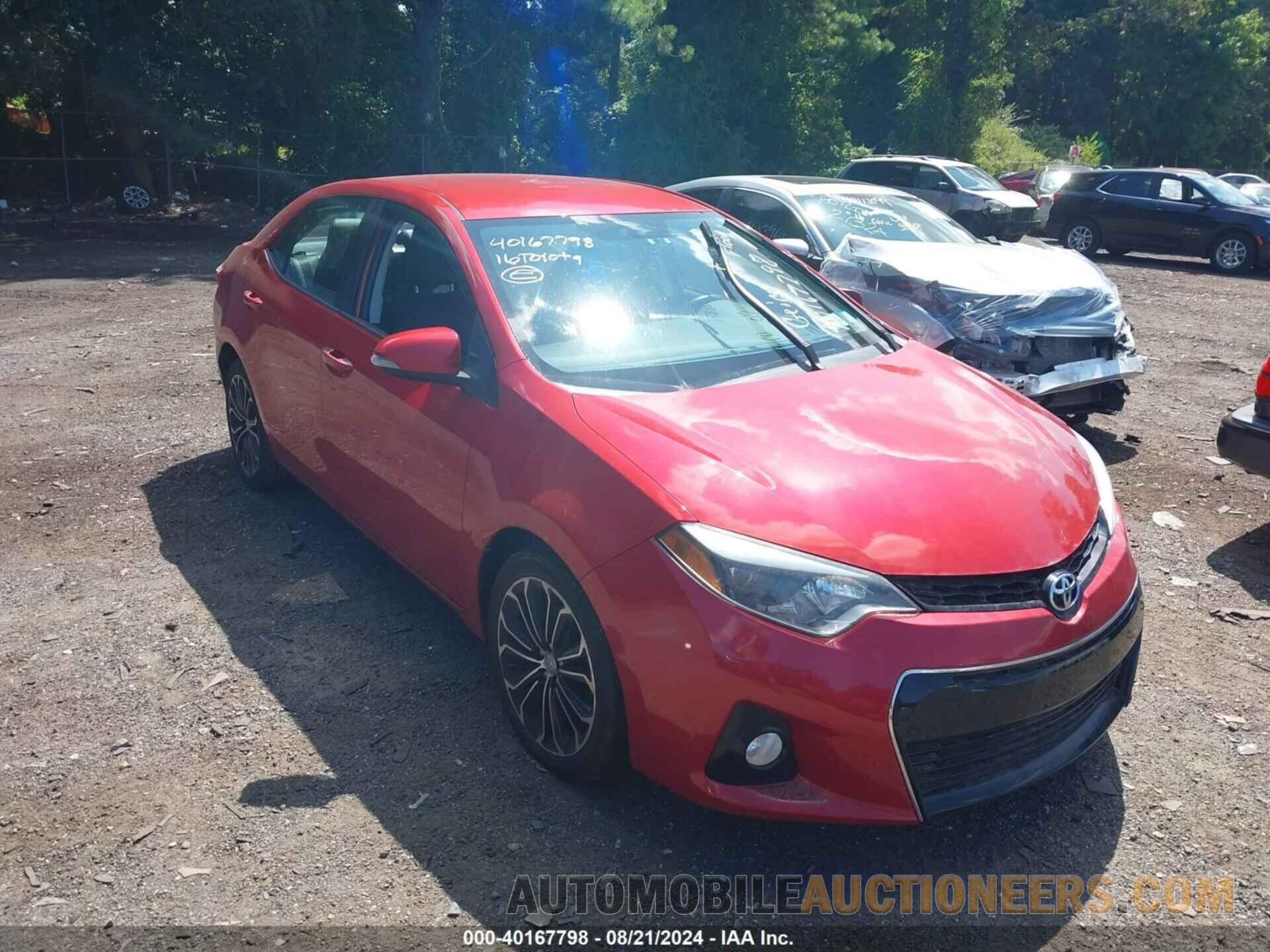 2T1BURHEXGC572811 TOYOTA COROLLA 2016