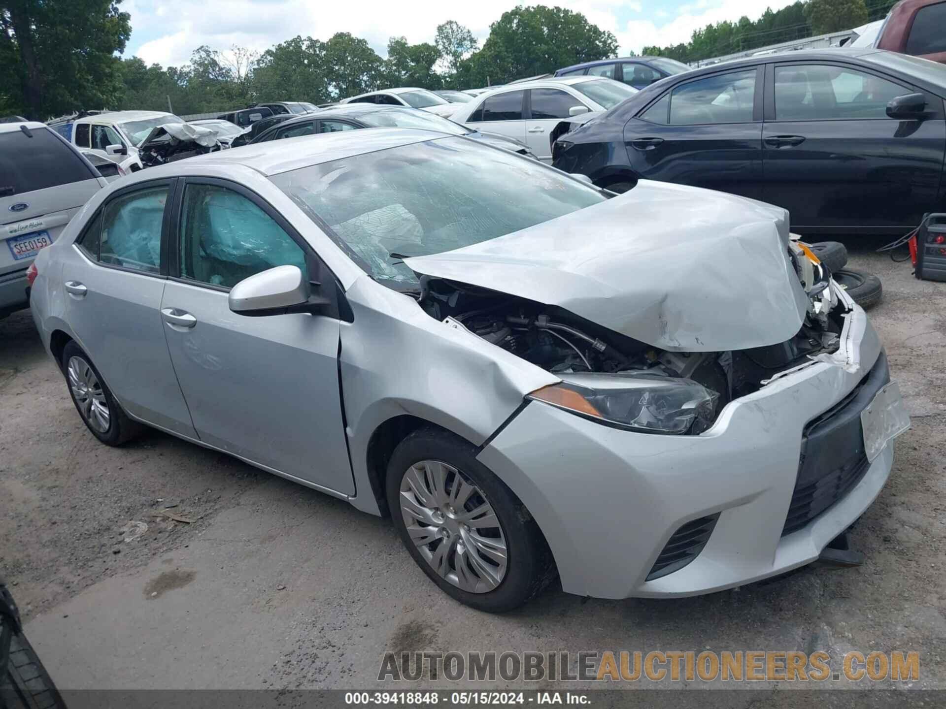 2T1BURHEXGC587275 TOYOTA COROLLA 2016