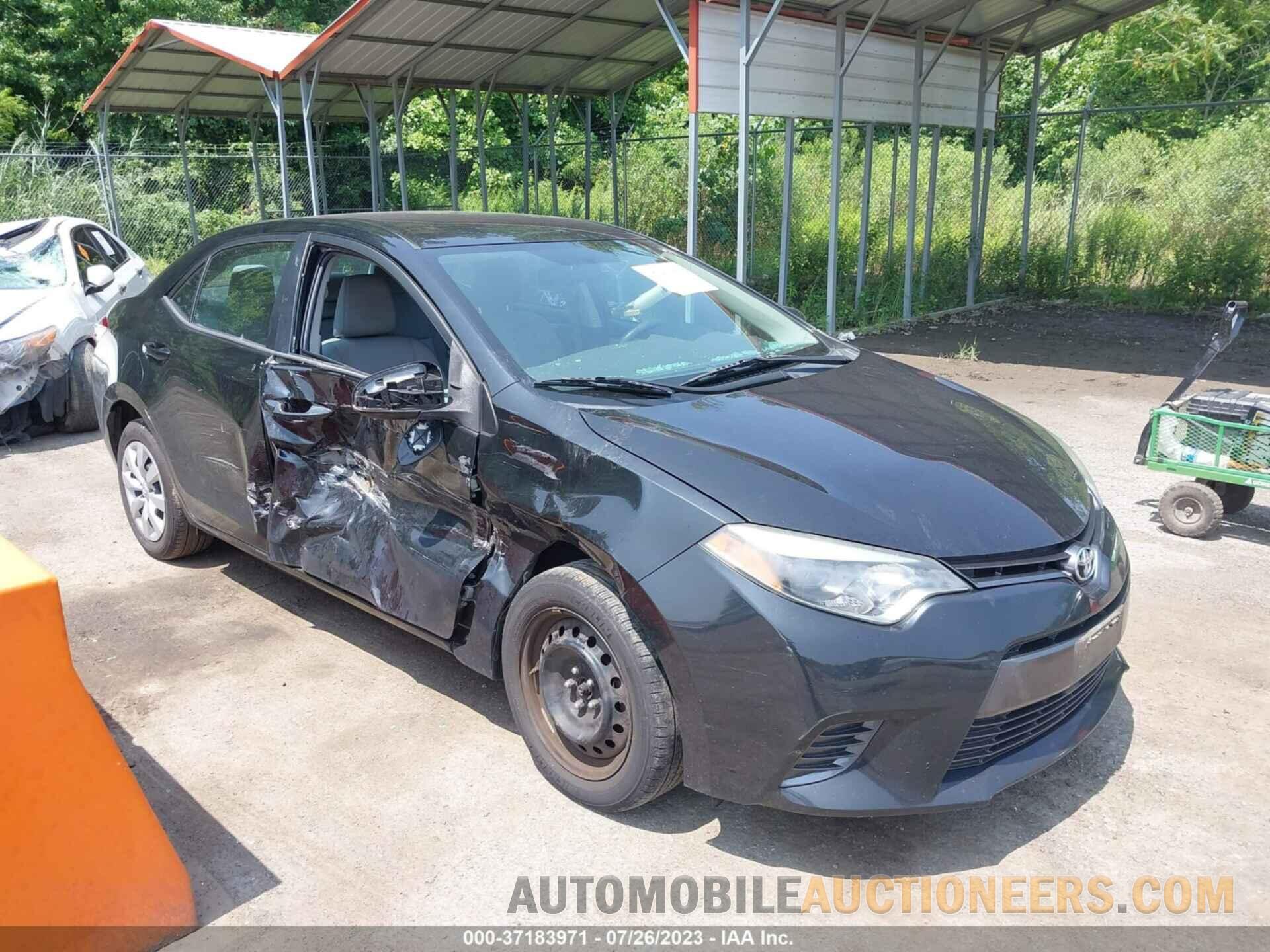 2T1BURHEXGC606830 TOYOTA COROLLA 2016