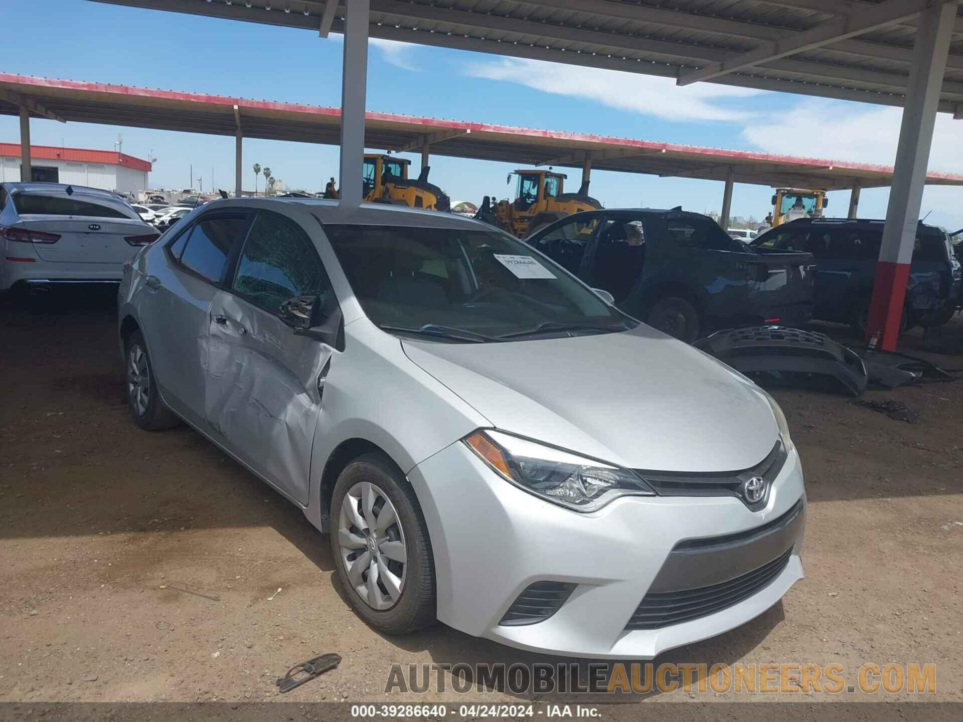 2T1BURHEXGC652464 TOYOTA COROLLA 2016