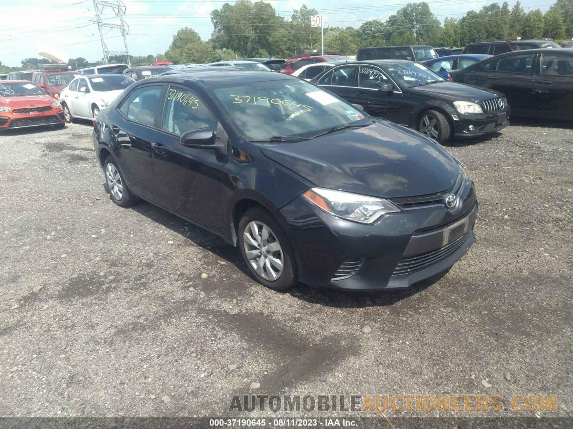 2T1BURHEXGC680023 TOYOTA COROLLA 2016