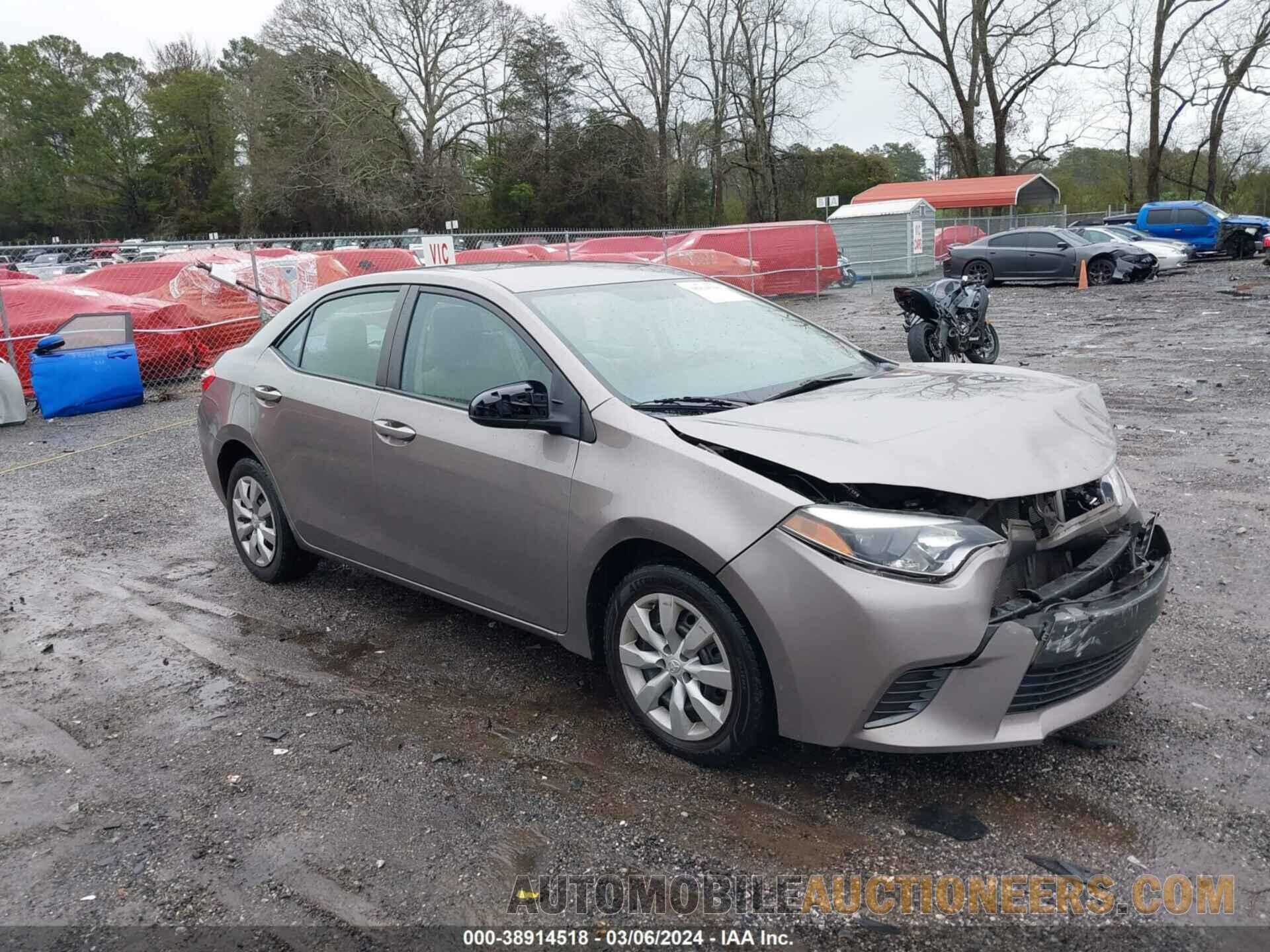 2T1BURHEXGC686145 TOYOTA COROLLA 2016