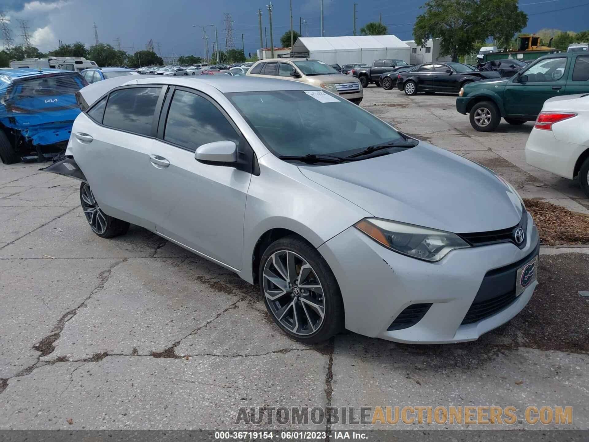 2T1BURHEXGC686811 TOYOTA COROLLA 2016