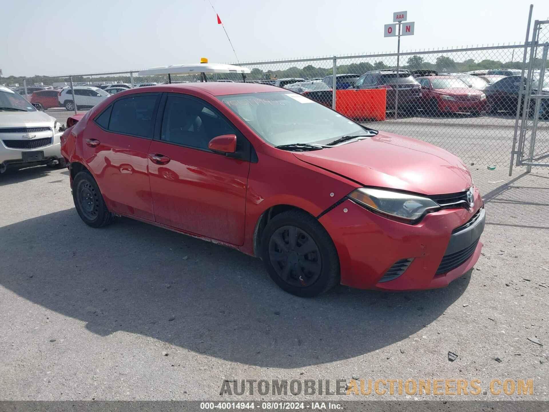 2T1BURHEXGC697811 TOYOTA COROLLA 2016