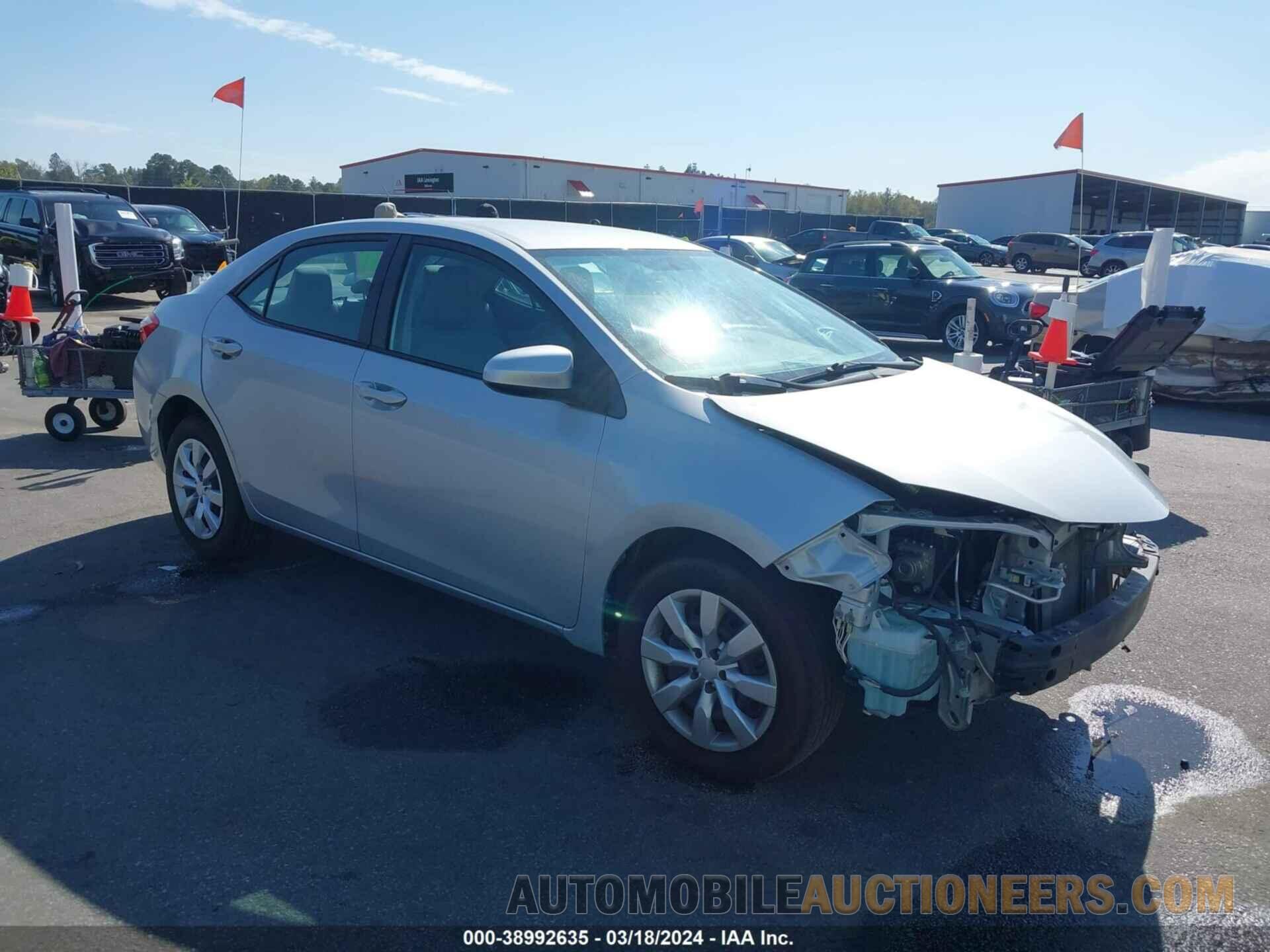 2T1BURHEXGC701050 TOYOTA COROLLA 2016