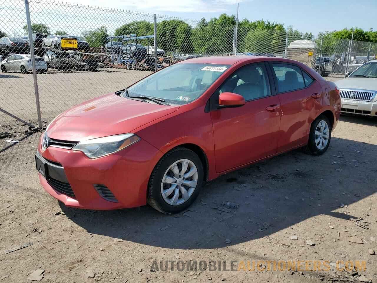 2T1BURHEXGC712405 TOYOTA COROLLA 2016