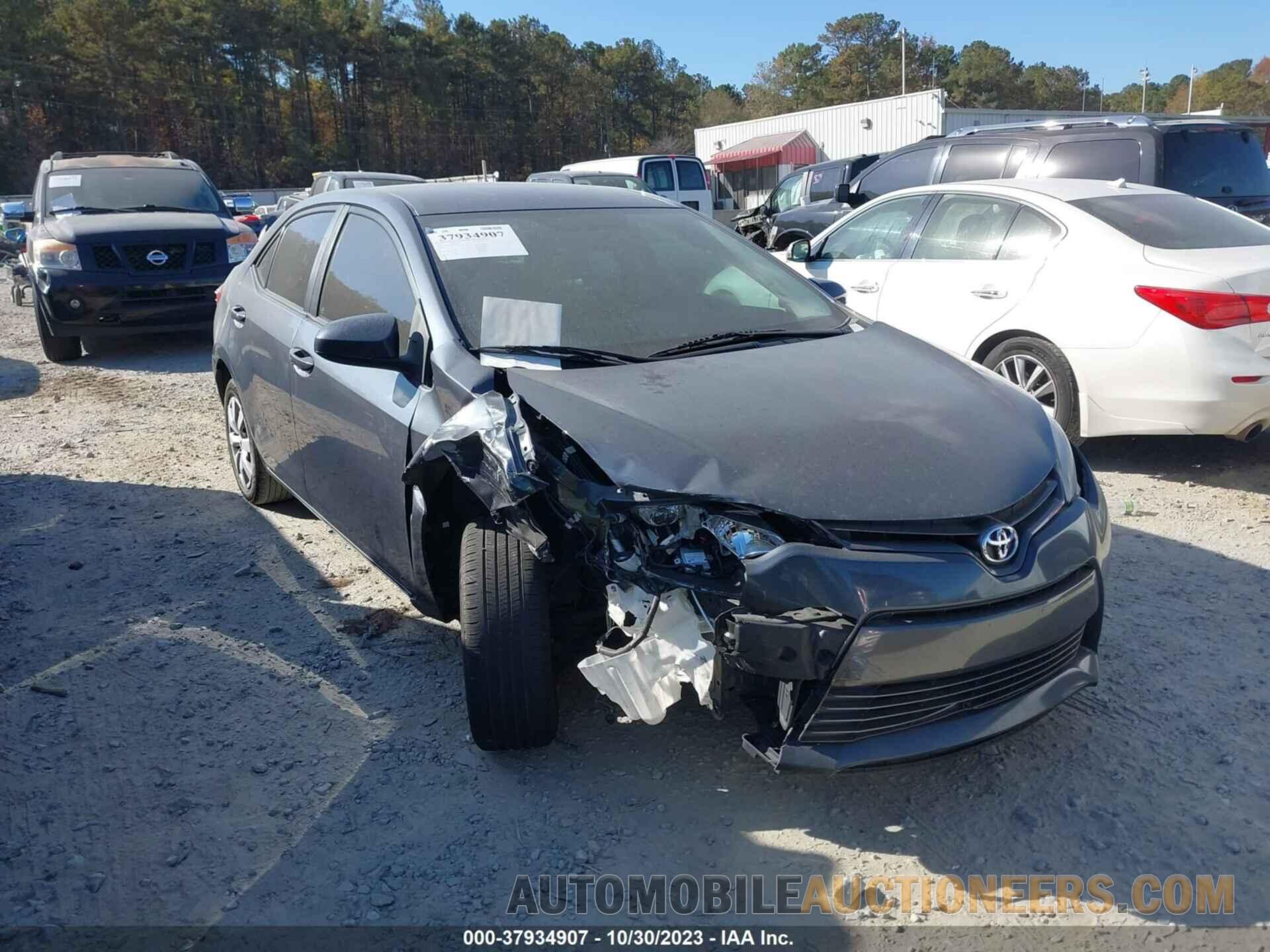 2T1BURHEXGC715515 TOYOTA COROLLA 2016