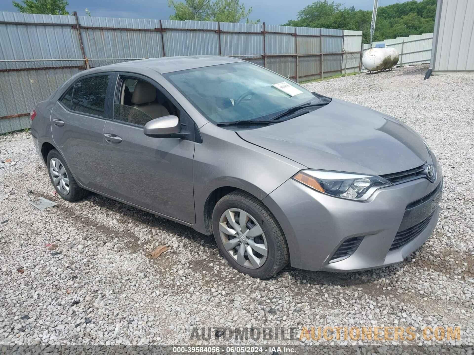 2T1BURHEXGC743167 TOYOTA COROLLA 2016