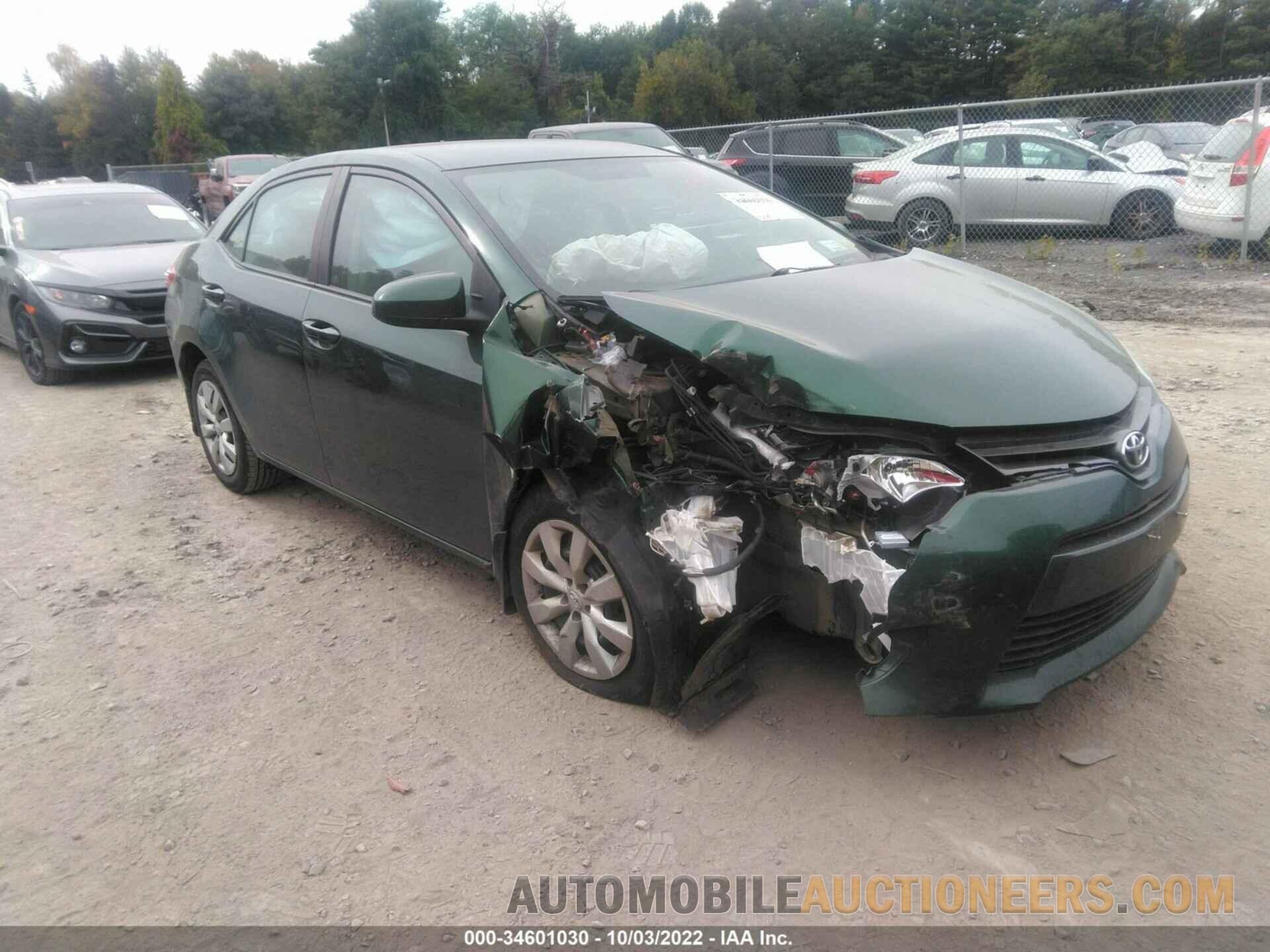 2T1BURHEXGC745100 TOYOTA COROLLA 2016