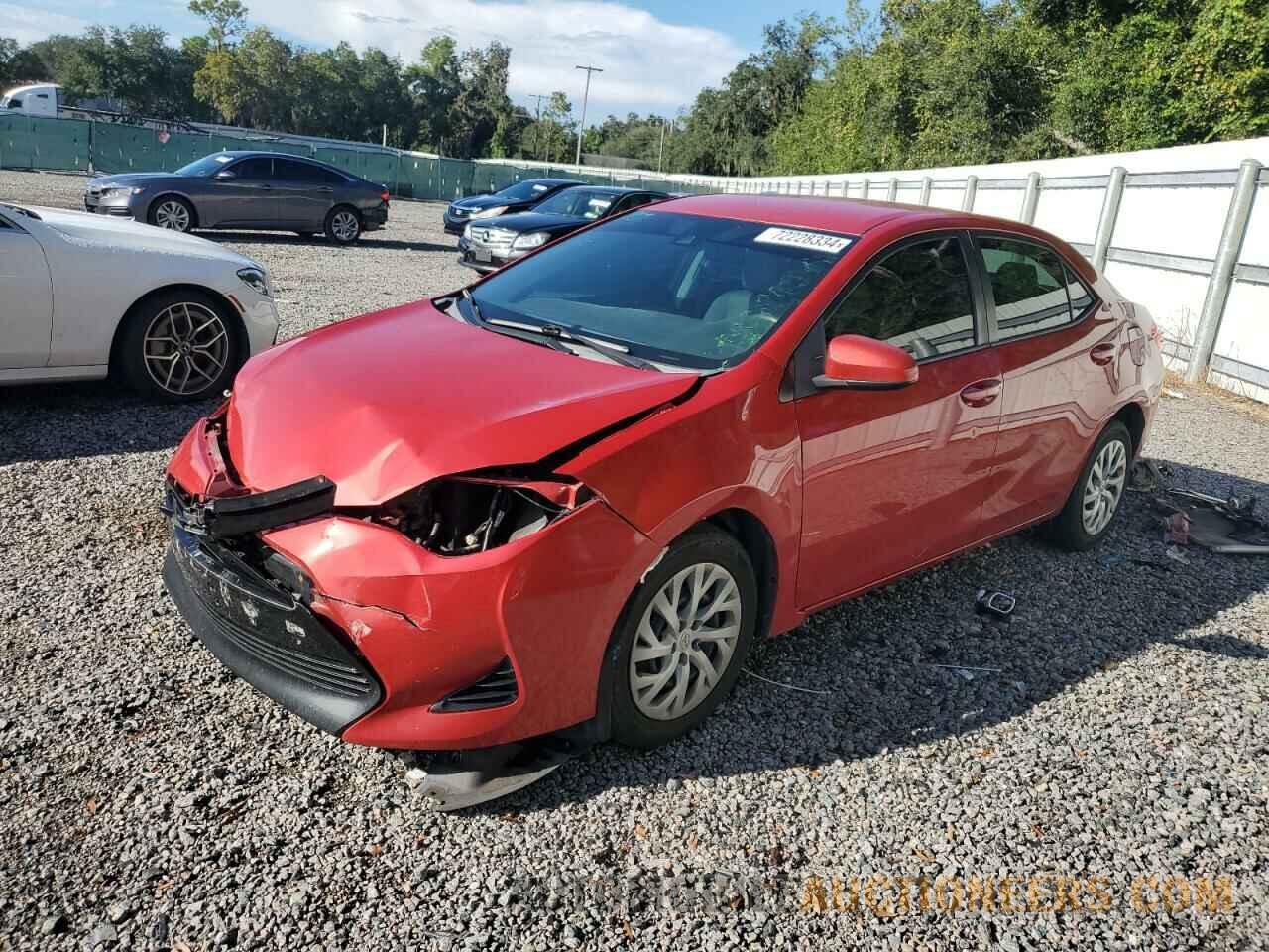 2T1BURHEXHC789230 TOYOTA COROLLA 2017