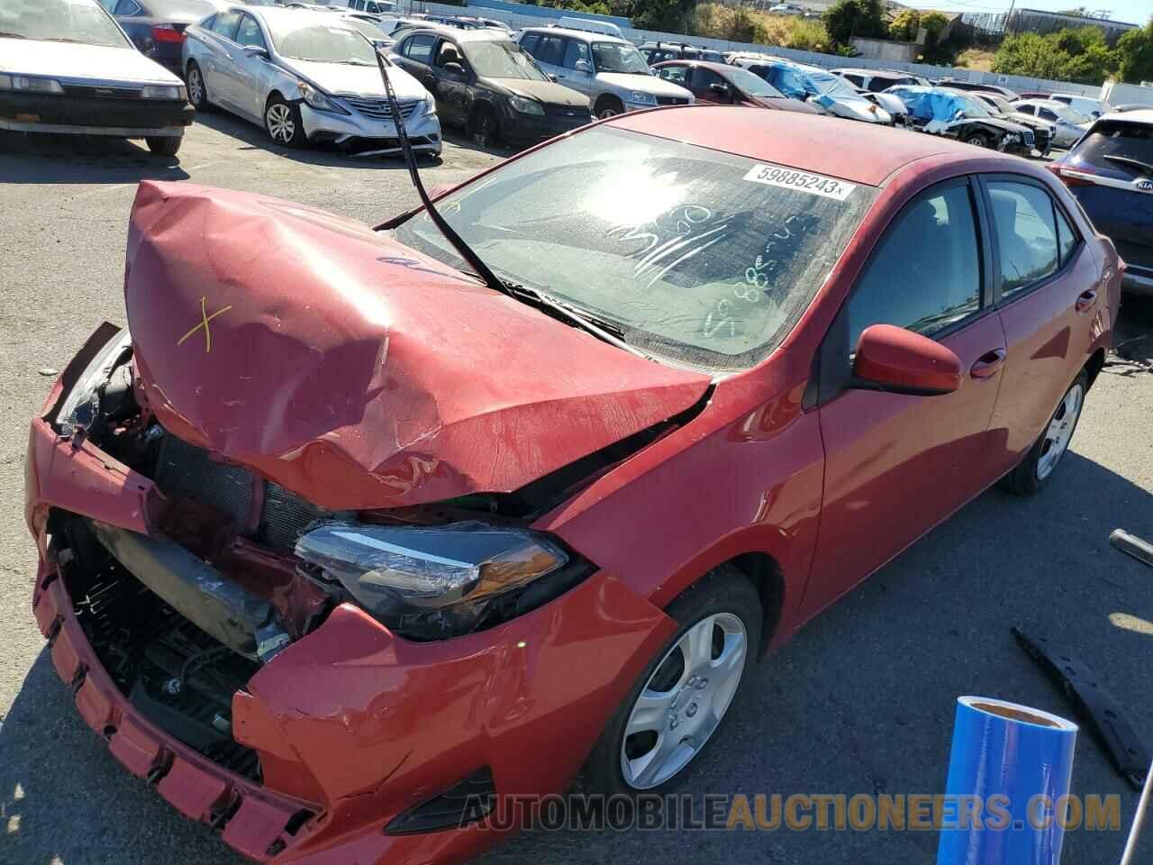 2T1BURHEXHC852214 TOYOTA COROLLA 2017