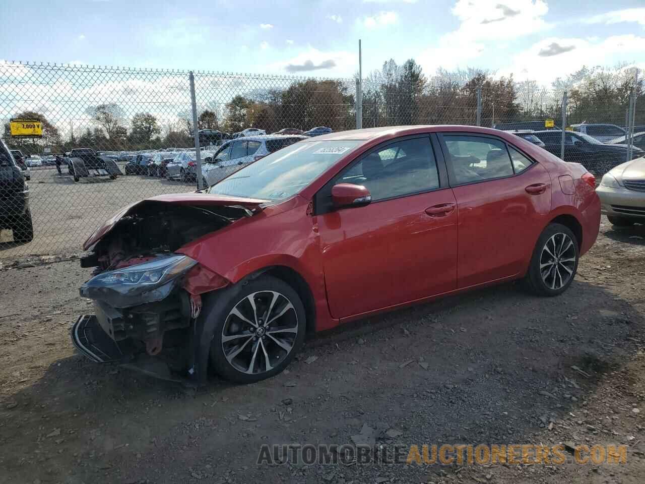 2T1BURHEXHC954614 TOYOTA COROLLA 2017